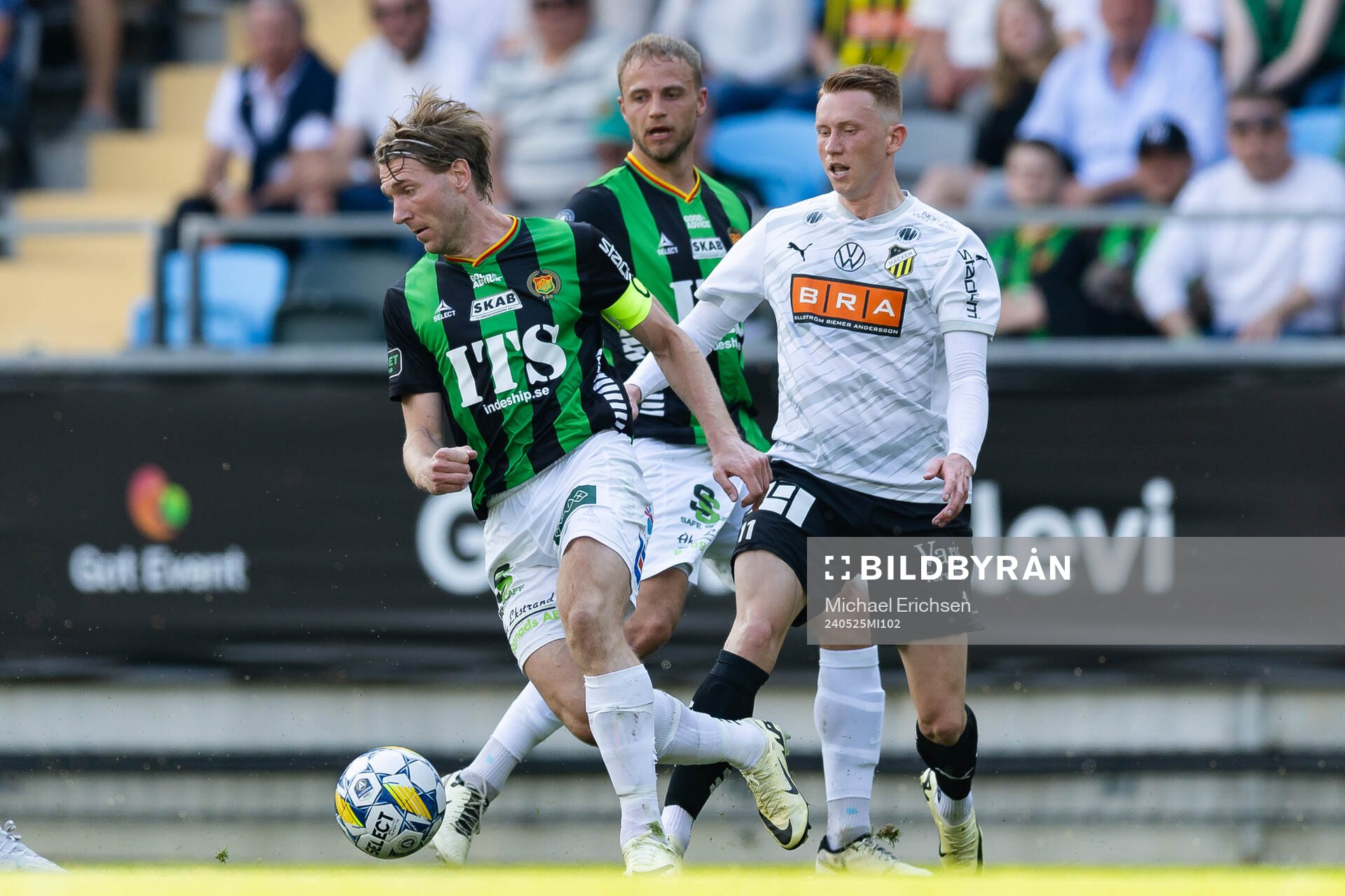GAIS August Wängberg och Gustav Lundgren mot Häckens