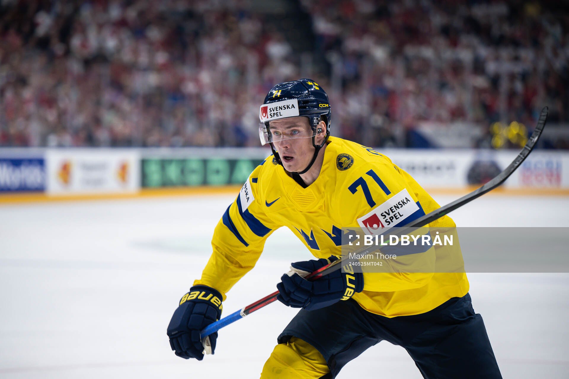 Victor Olofsson of Sweden