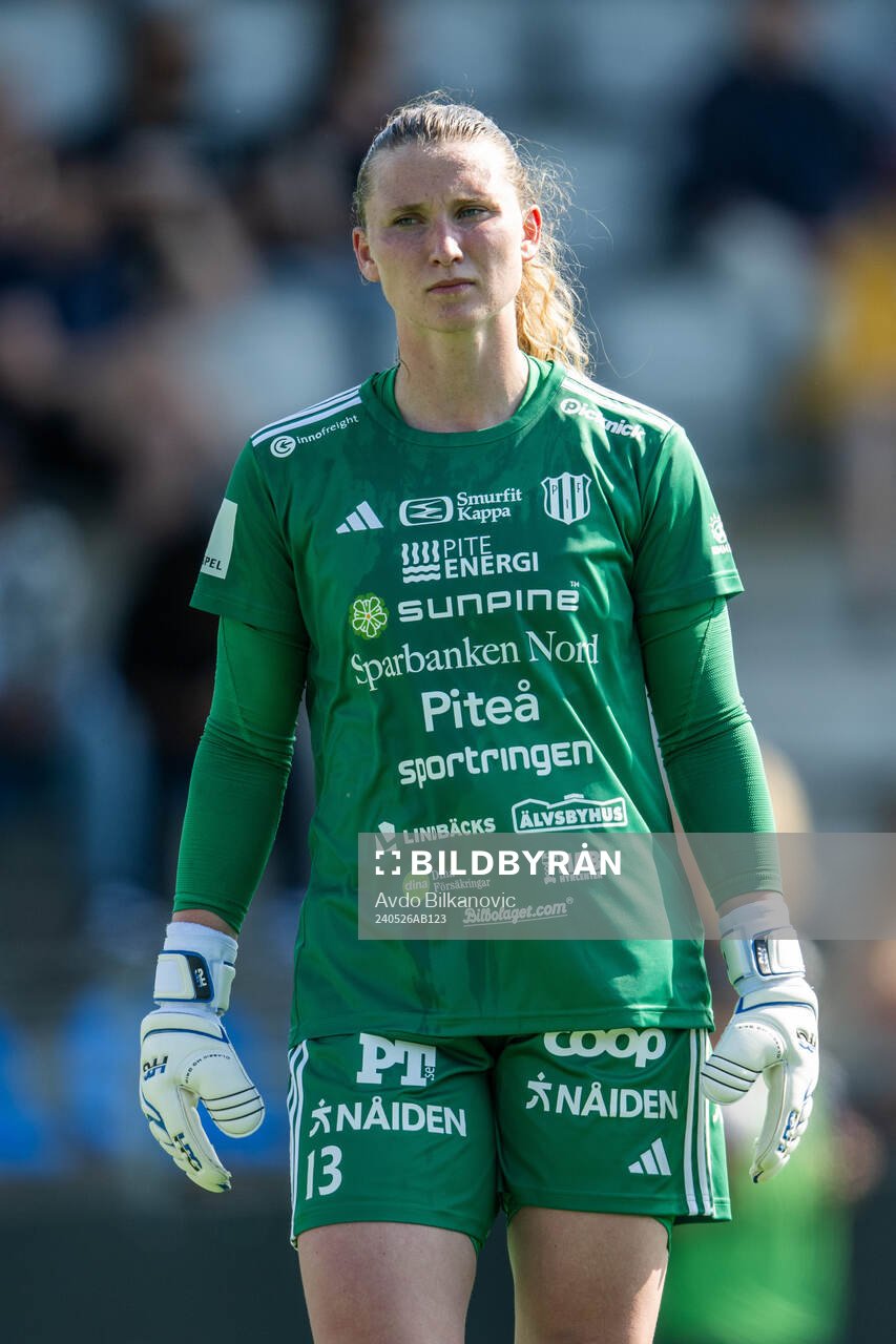 Piteås målvakt Samantha Leshnak Murphy