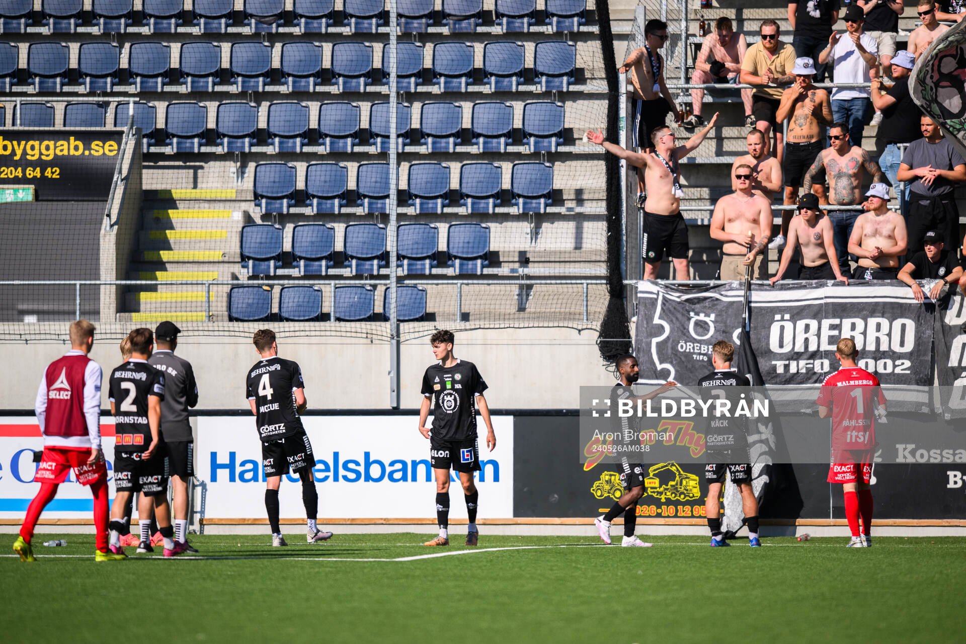 Örebros spelare deppar