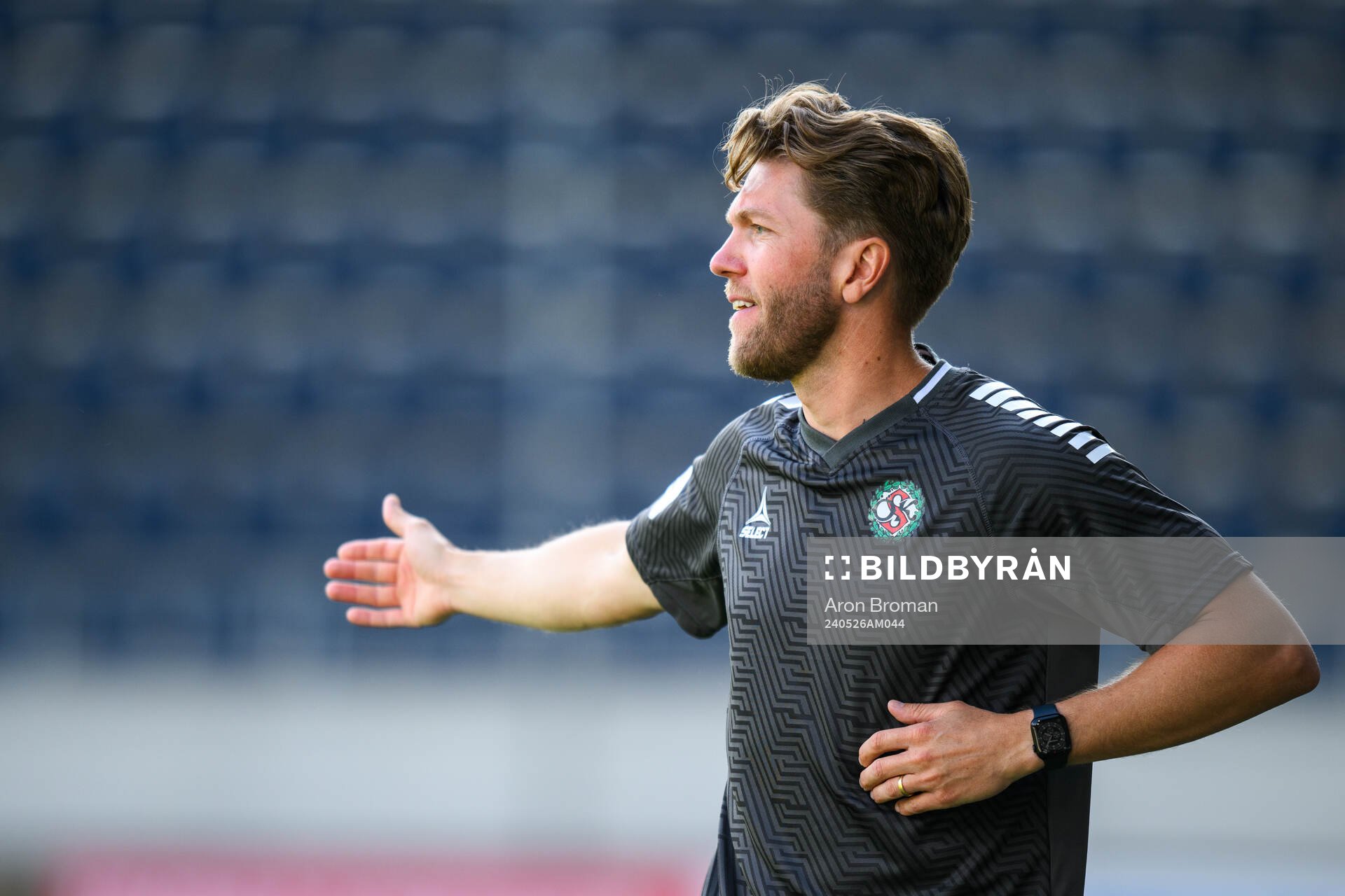 Örebros tränare Martin Broberg