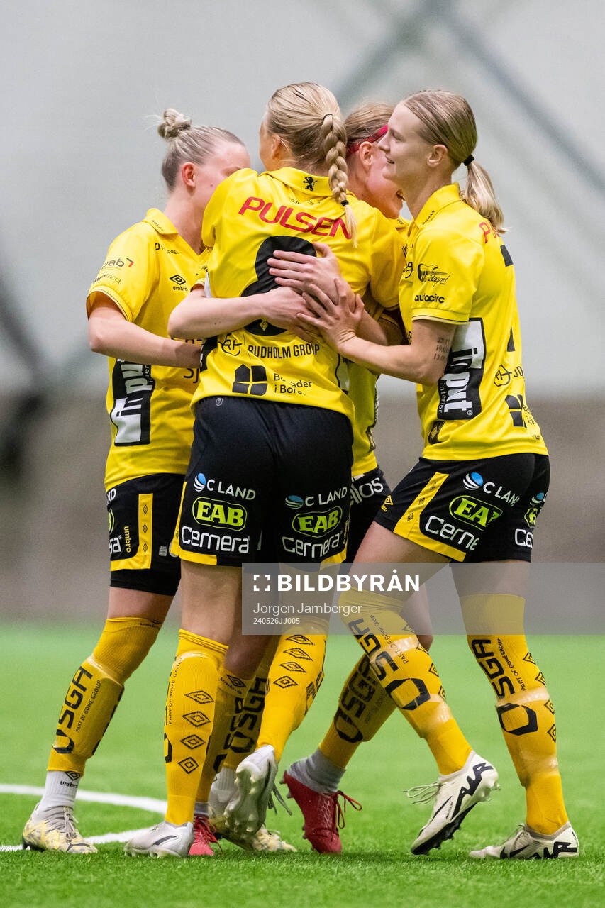 Elfsborgs spelare jublar