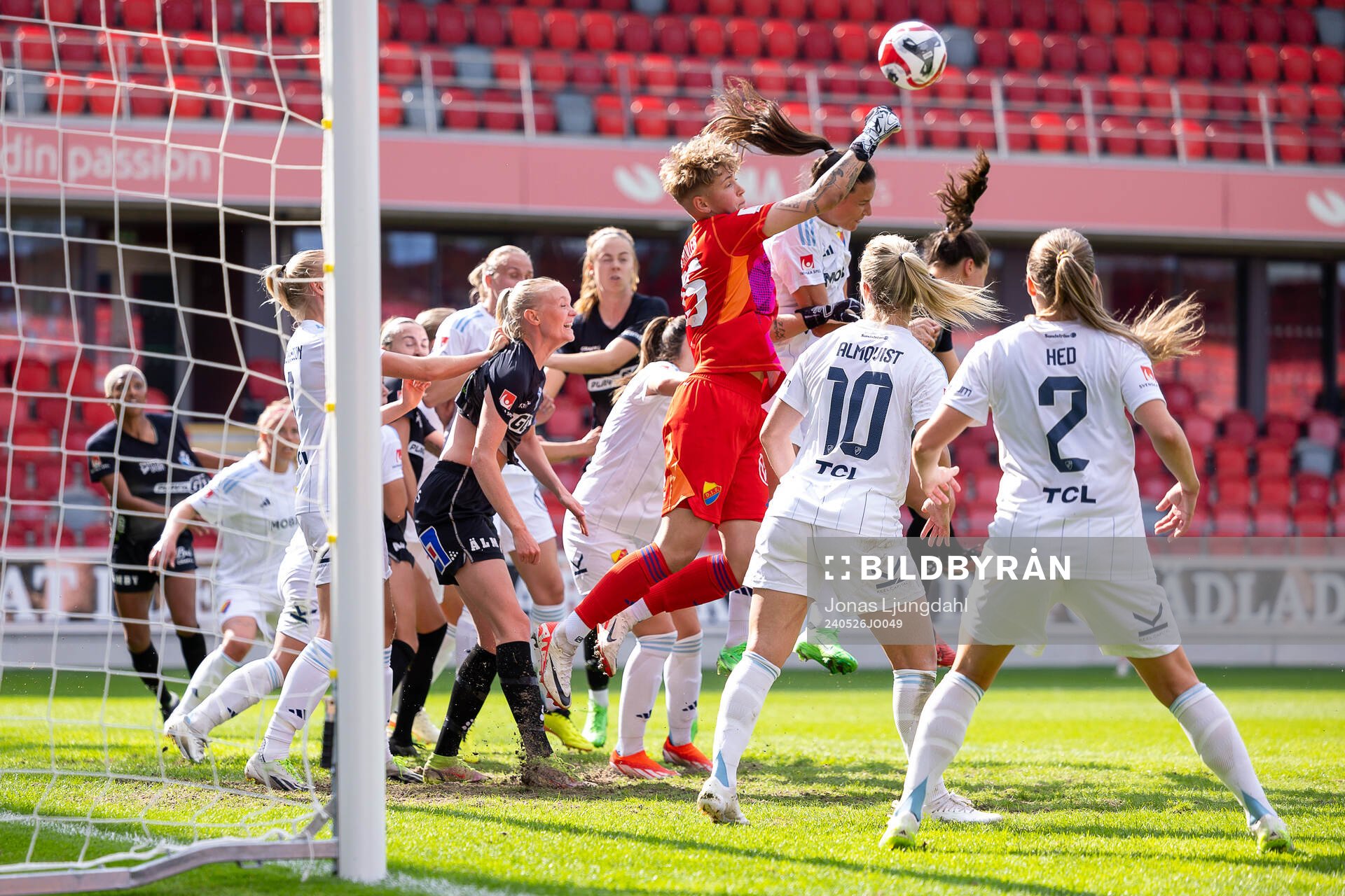 Djurgårdens målvakt Gina Schuller