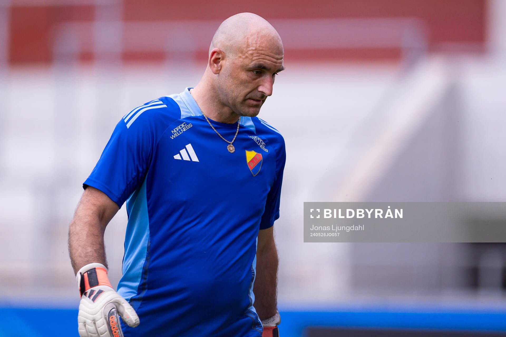 Djurgårdens målvatkstränare Aleksandar Pishovski