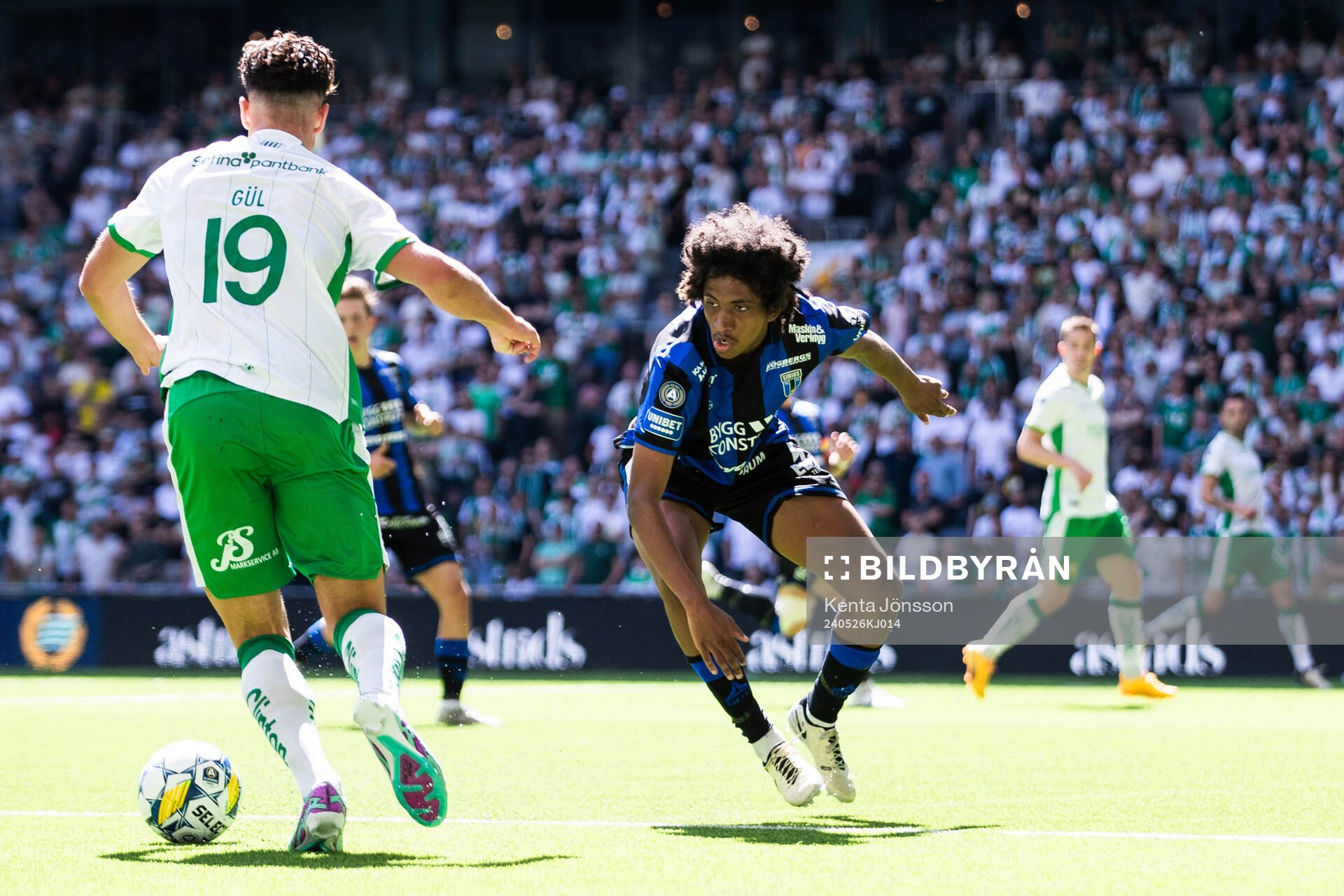 Hammarbys Deniz Gul och Sirius Malcolm Jeng