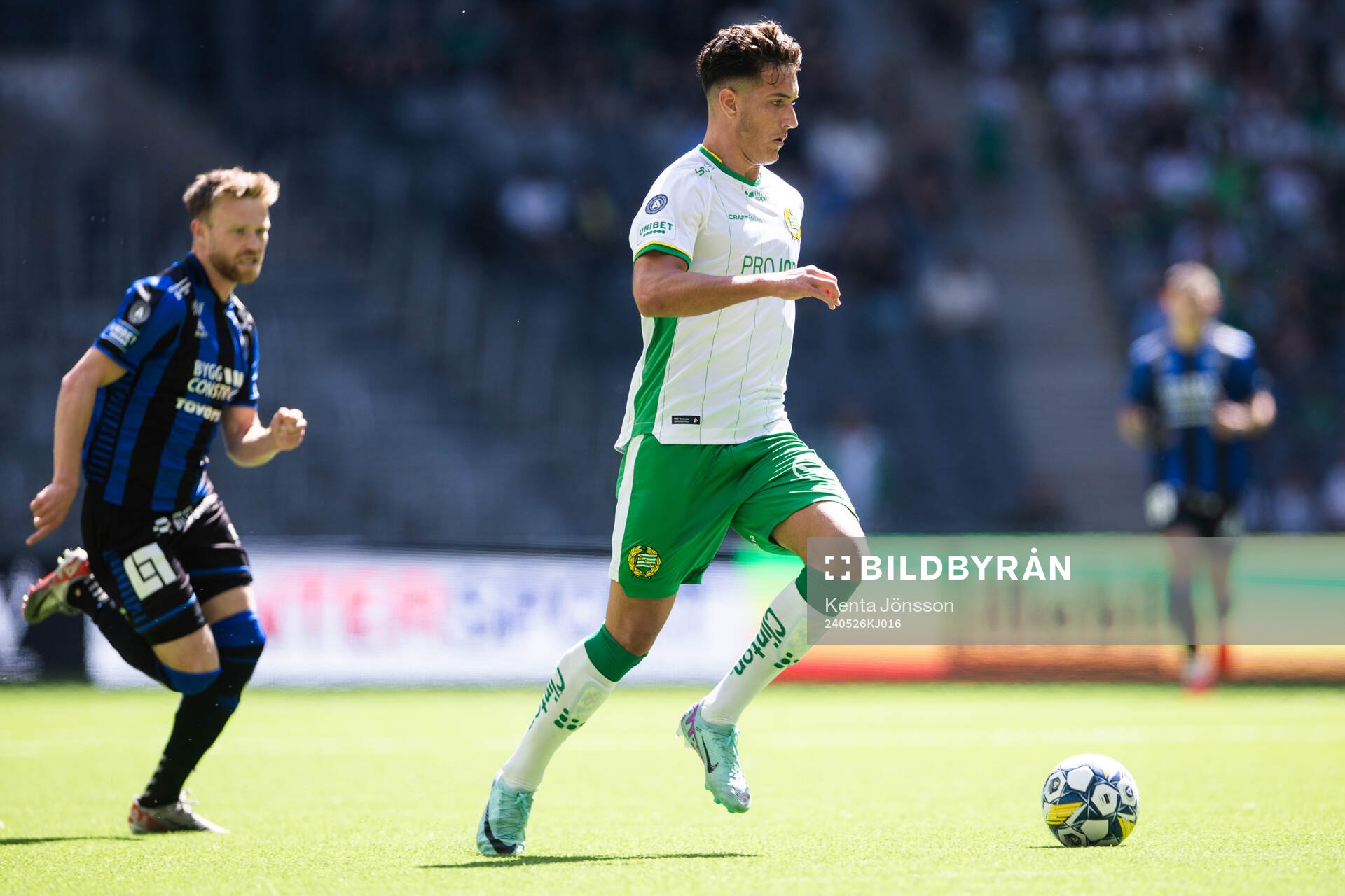 Sirius Dennis Widgren och Hammarbys Deniz Gul