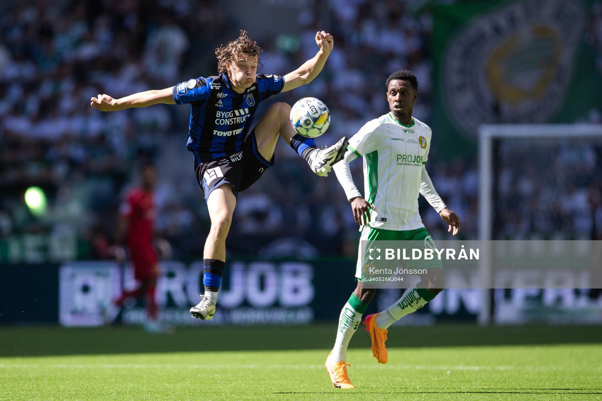 Sirius Herman Sjögrell och Hammarbys Shaquille Pinas