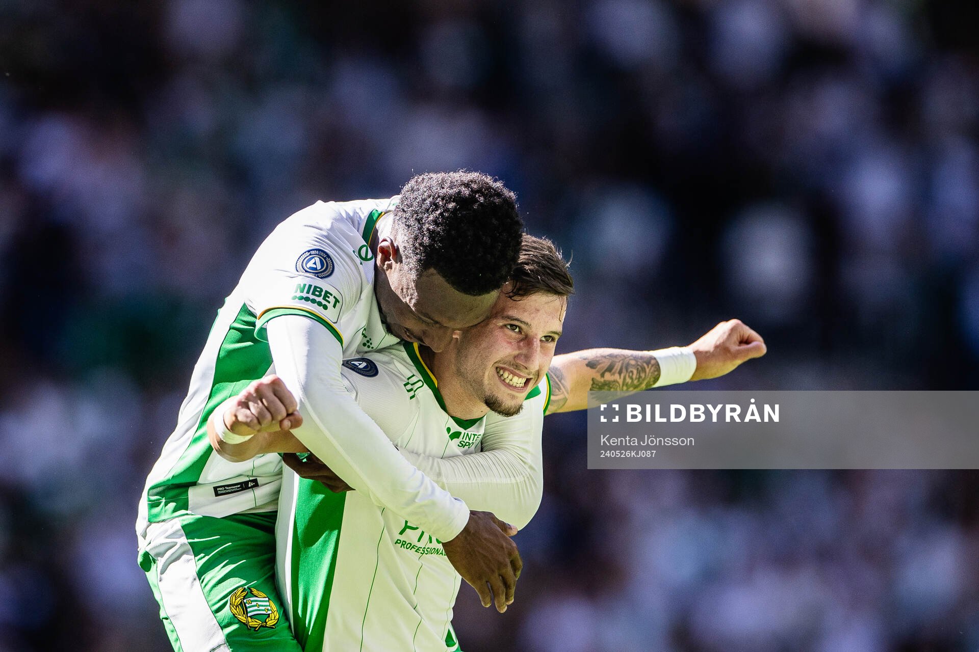 Hammarbys Viktor Djukanović jublar
