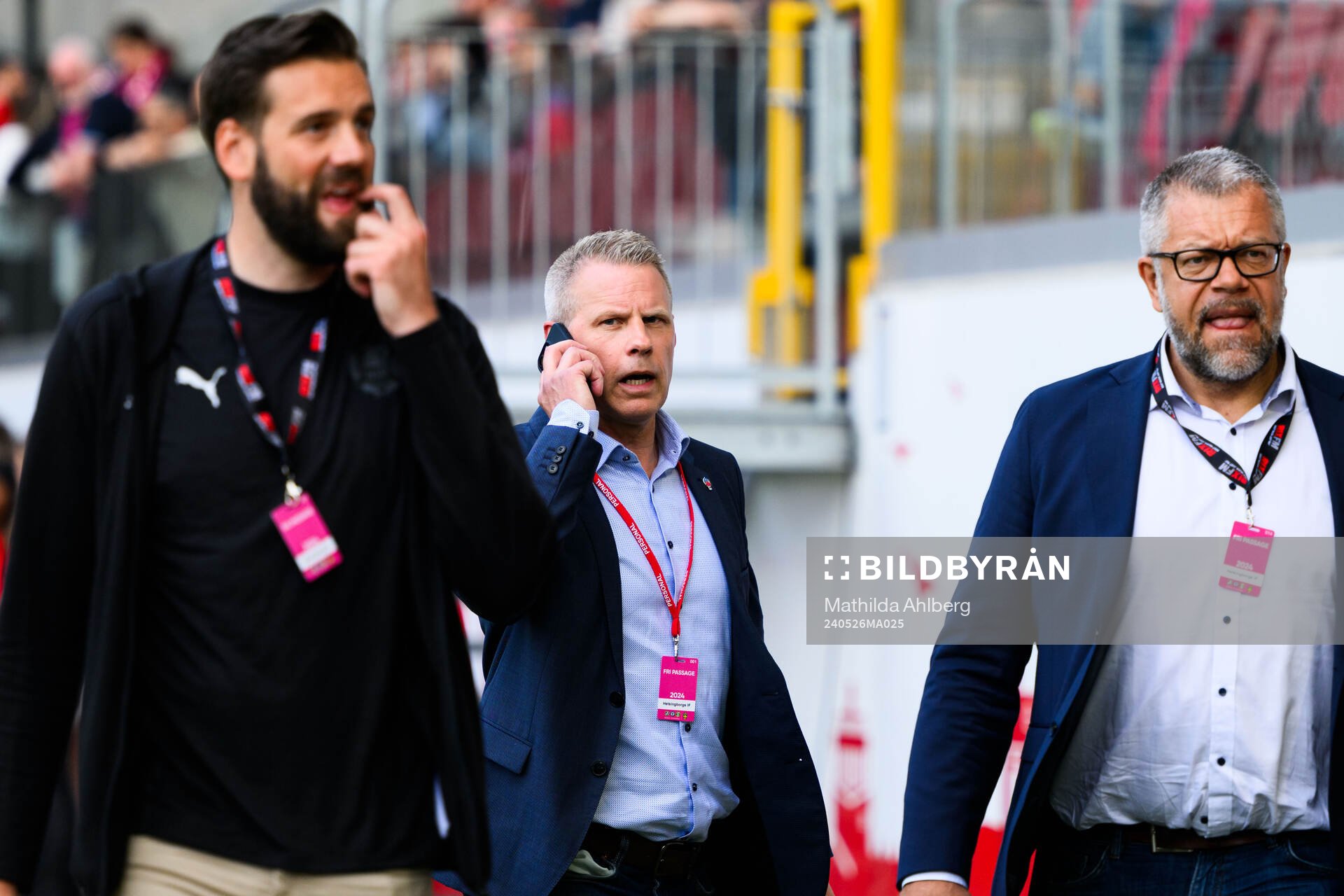 Helsingborgs ordförande Fredrik Karlsson och