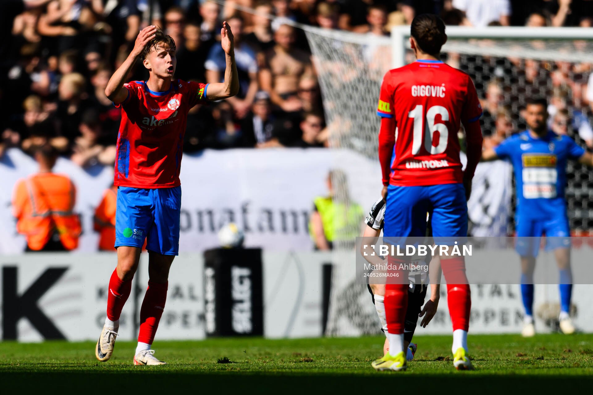 Helsingborgs Lukas Kjellnäs deppar