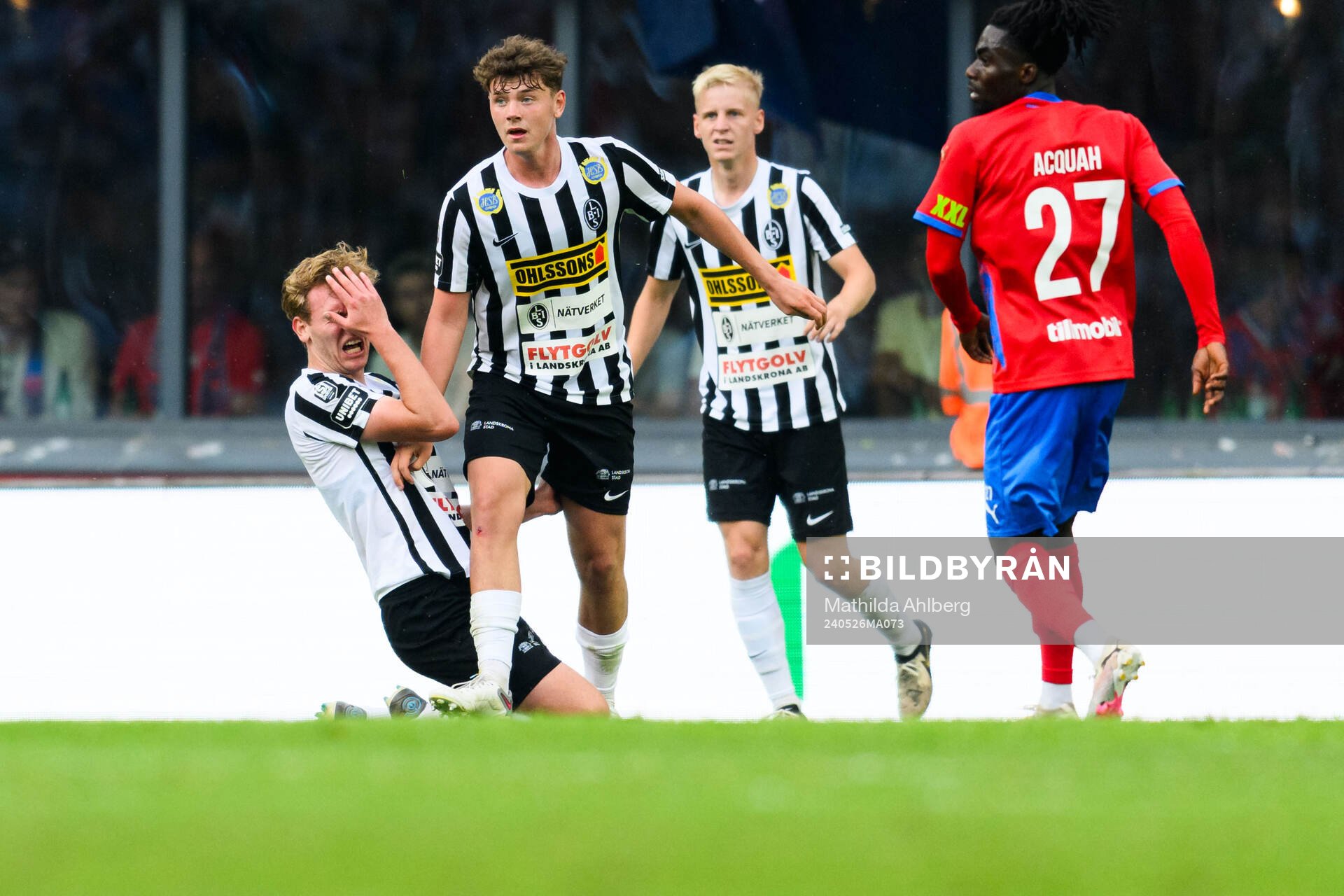 Landskronas Melker Jonsson och och