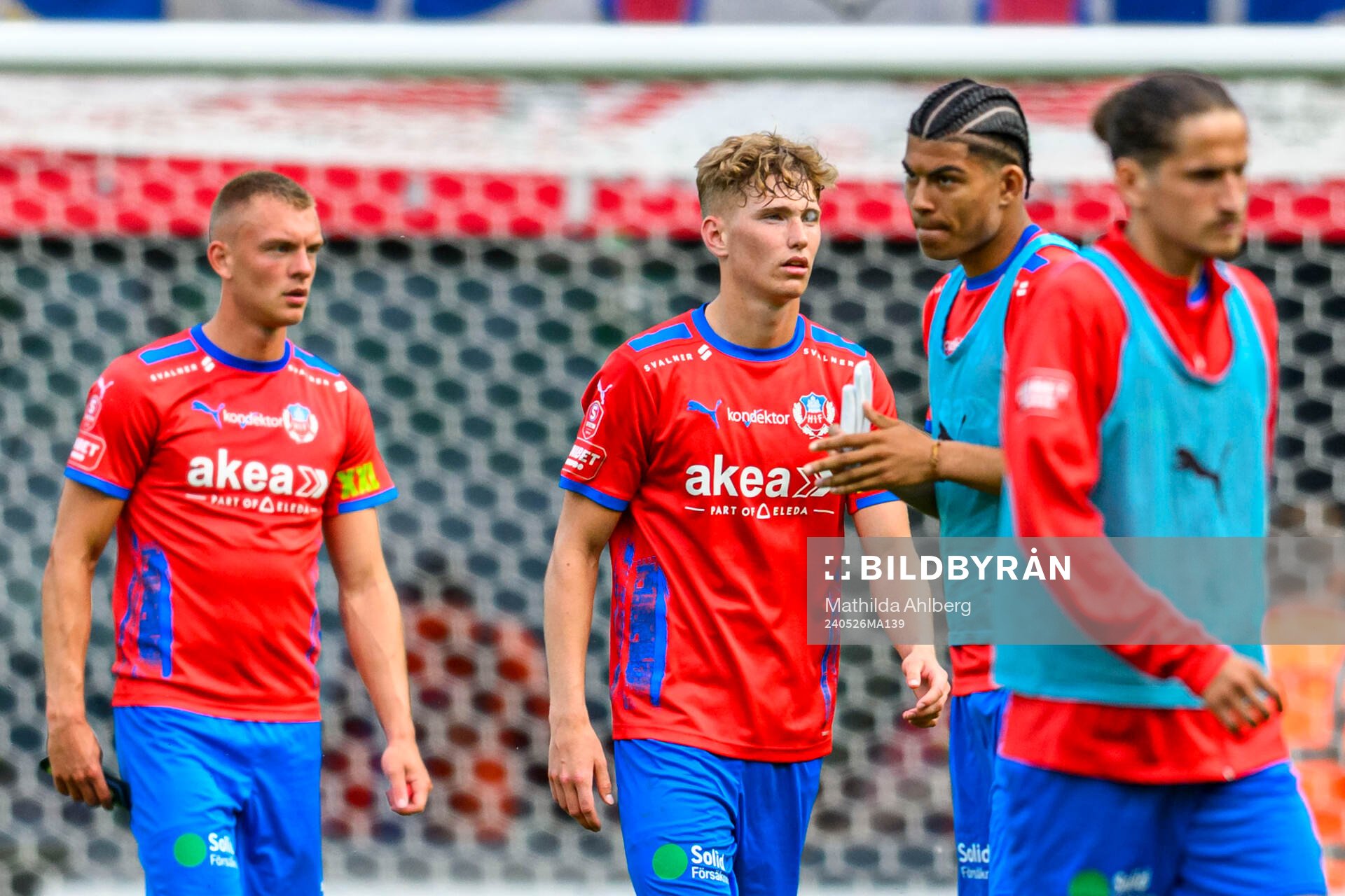 Helsingborgs Benjamin Örn och Milan Silva Rasmussen deppar