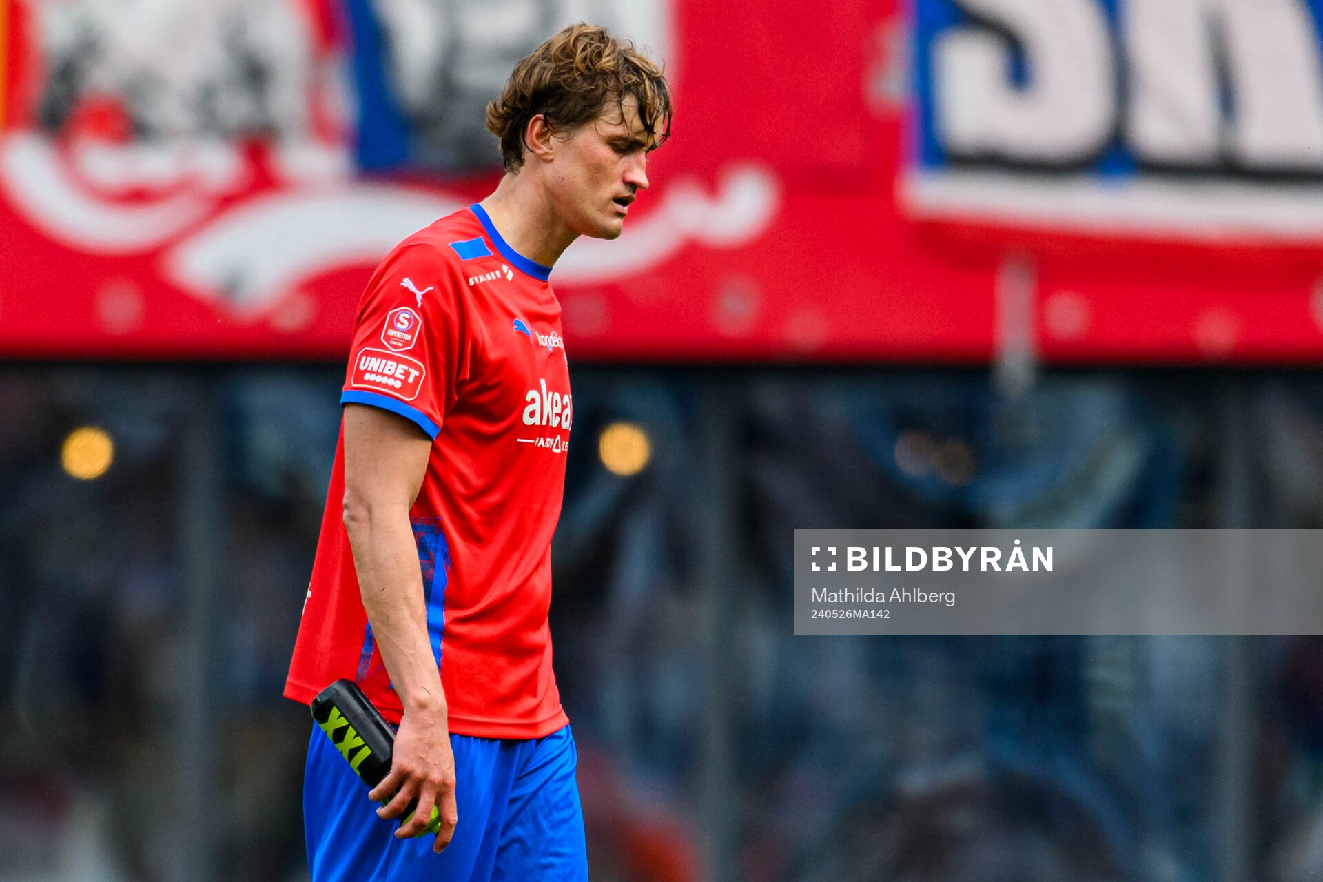 under fotbollsmatchen i Superettan mellan Helsingborg och