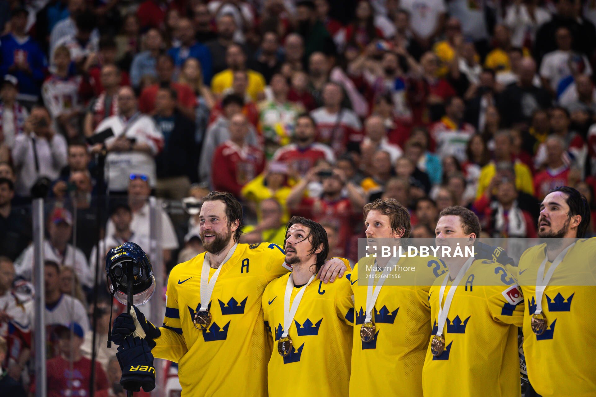 Victor Hedman, Erik Karlsson, Jonas Brodin, Lucas Raymond