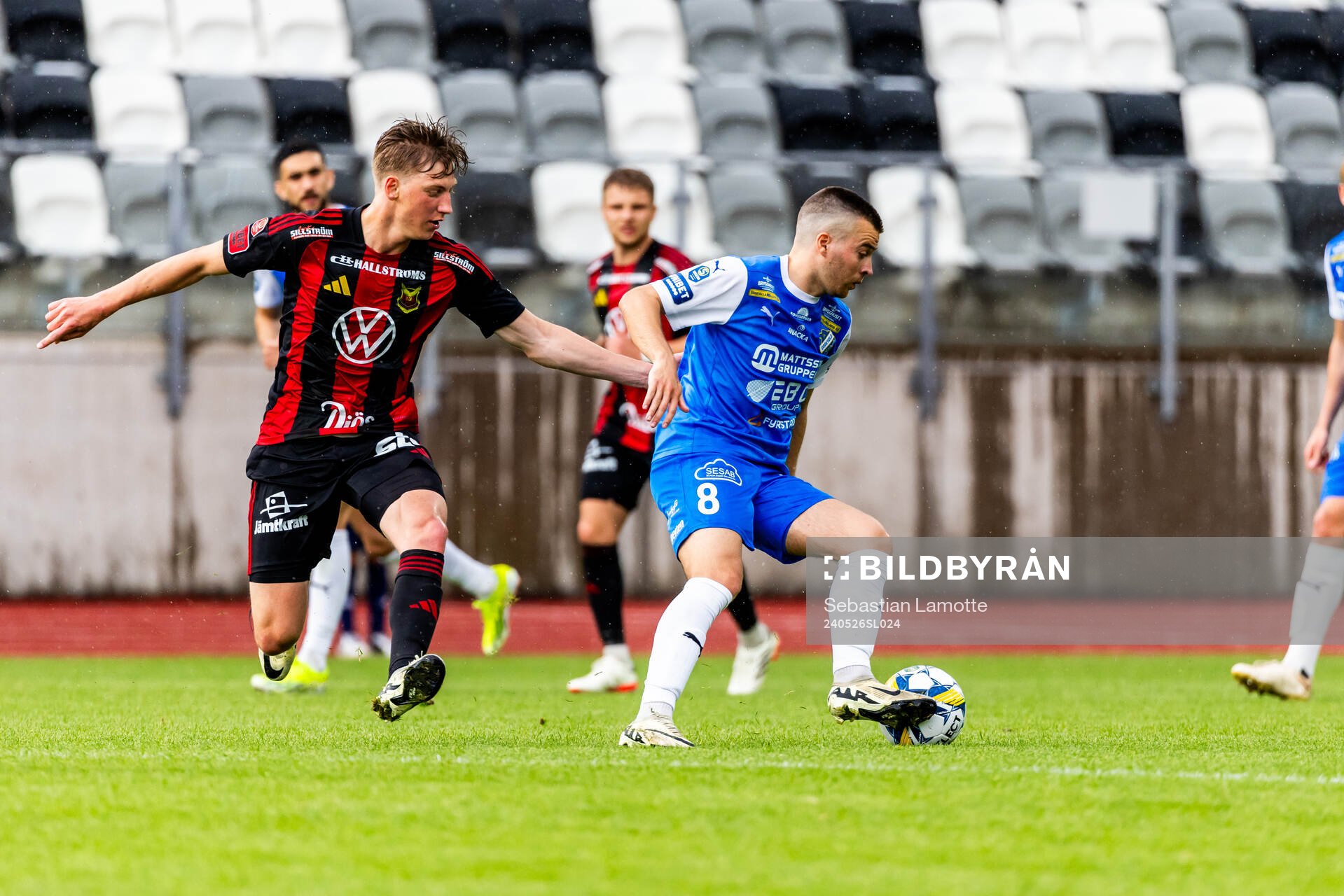 IK Oddevolds Oscar Iglicar Berntsson och Östersunds Albin