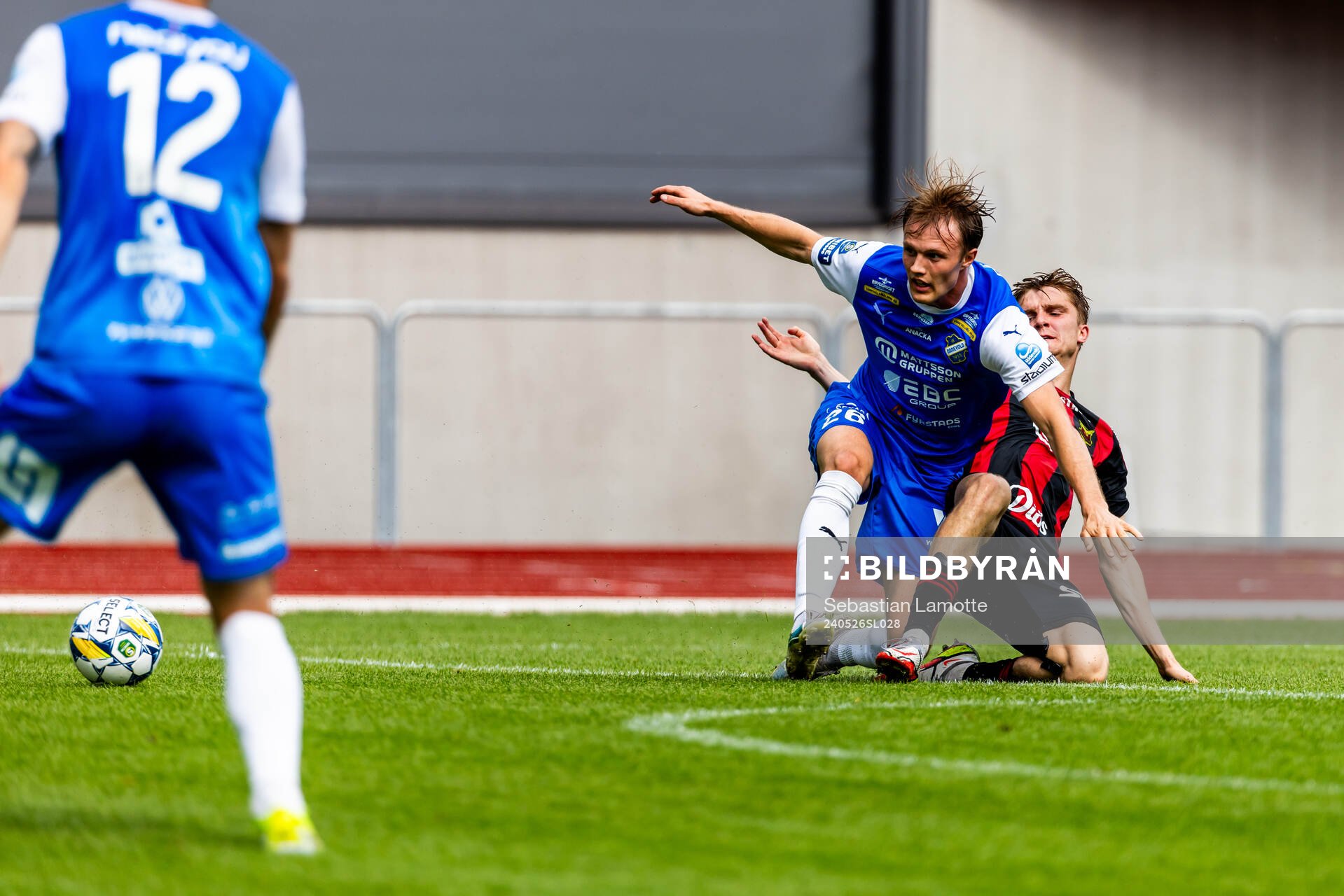 IK Oddevolds Gabriel Sandberg och Östersunds Jakob