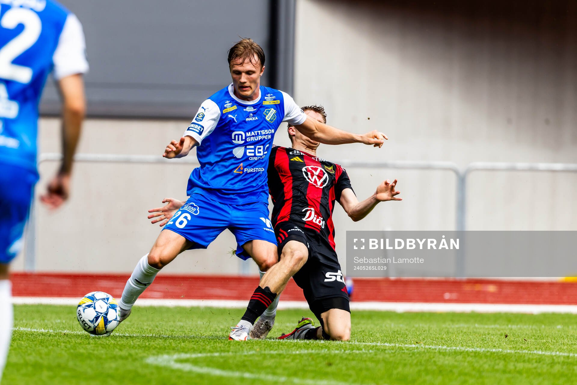 IK Oddevolds Gabriel Sandberg och Östersunds Jakob