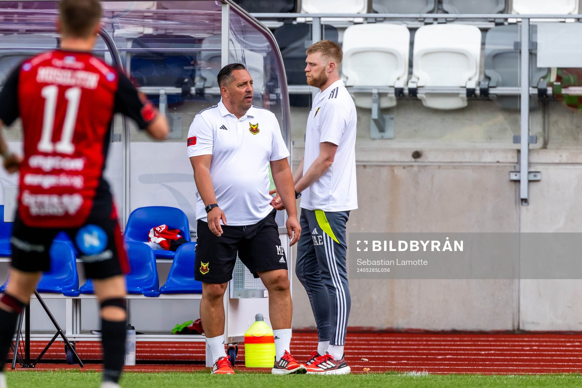 Östersunds huvudtränare Magnus Powell