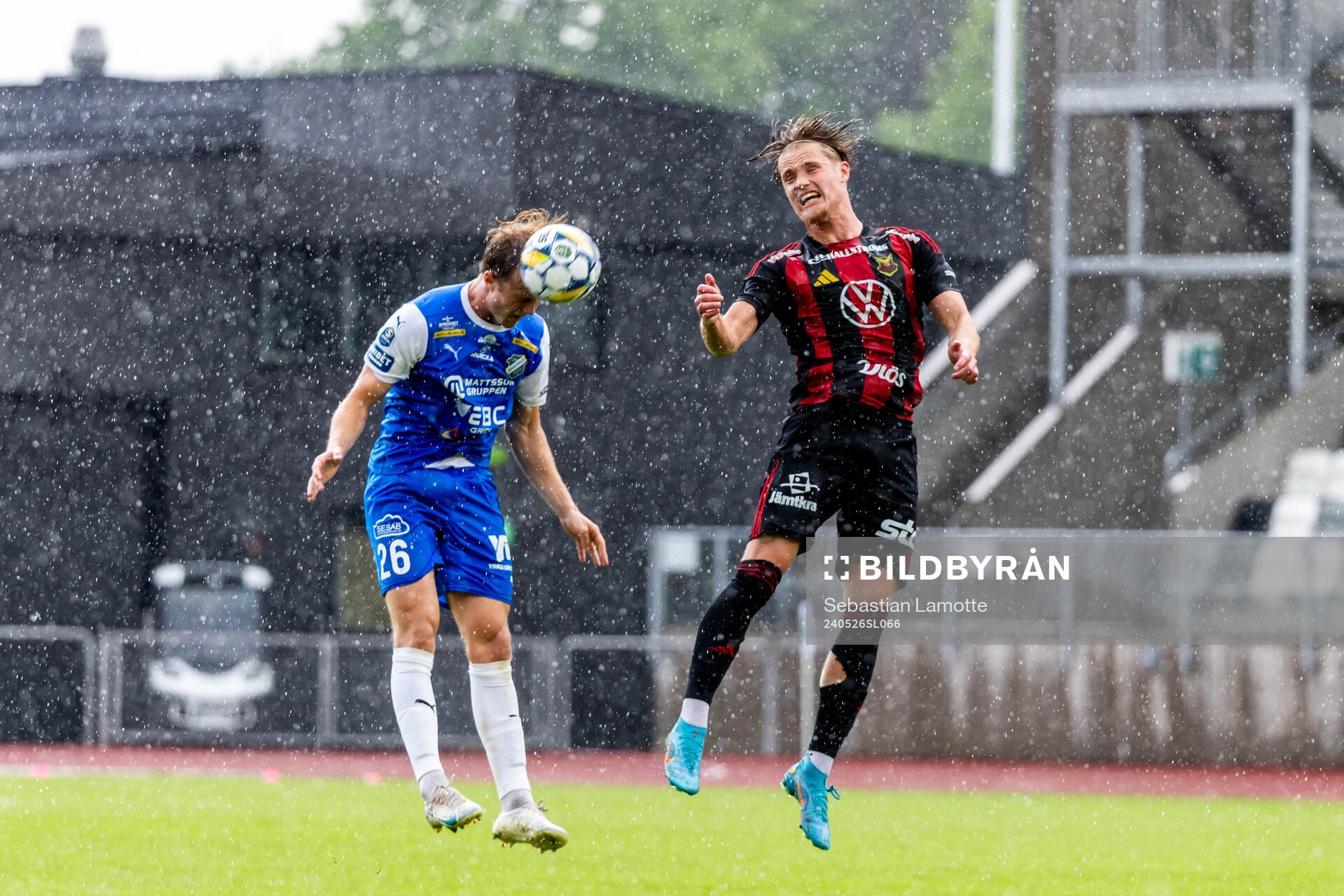 IK Oddevolds Gabriel Sandberg och Östersunds Sebastian