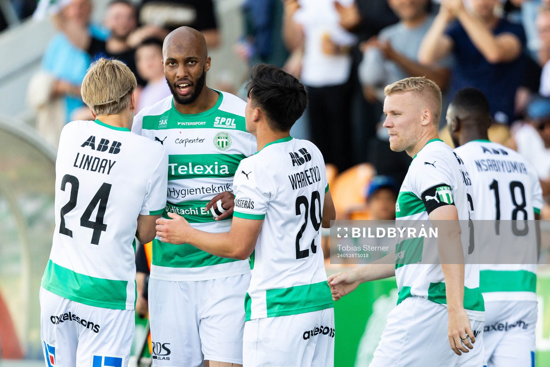 Västerås Jabir Abdihakim Ali jublar