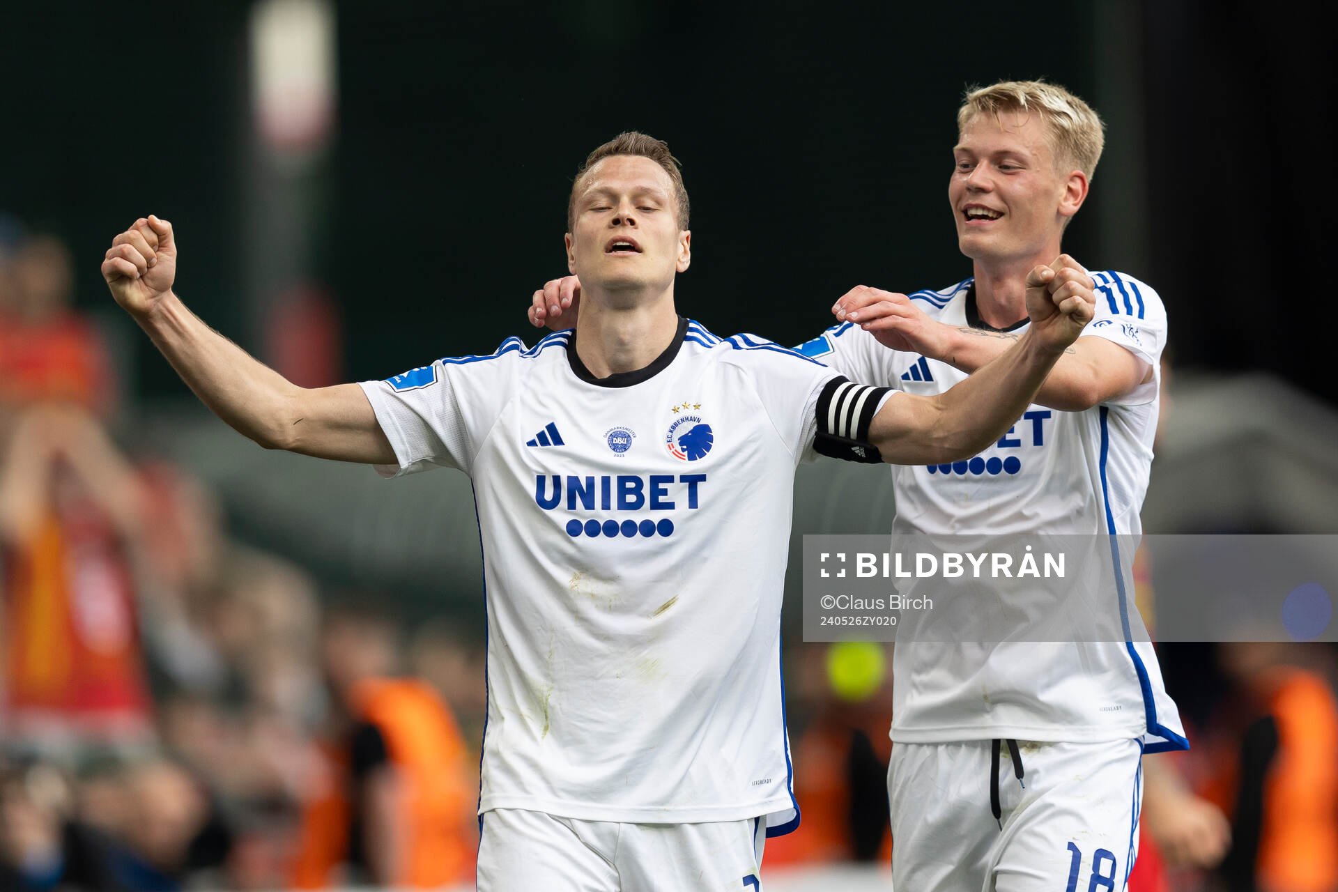 [DK=20240526: Viktor Claesson, FC København jubler