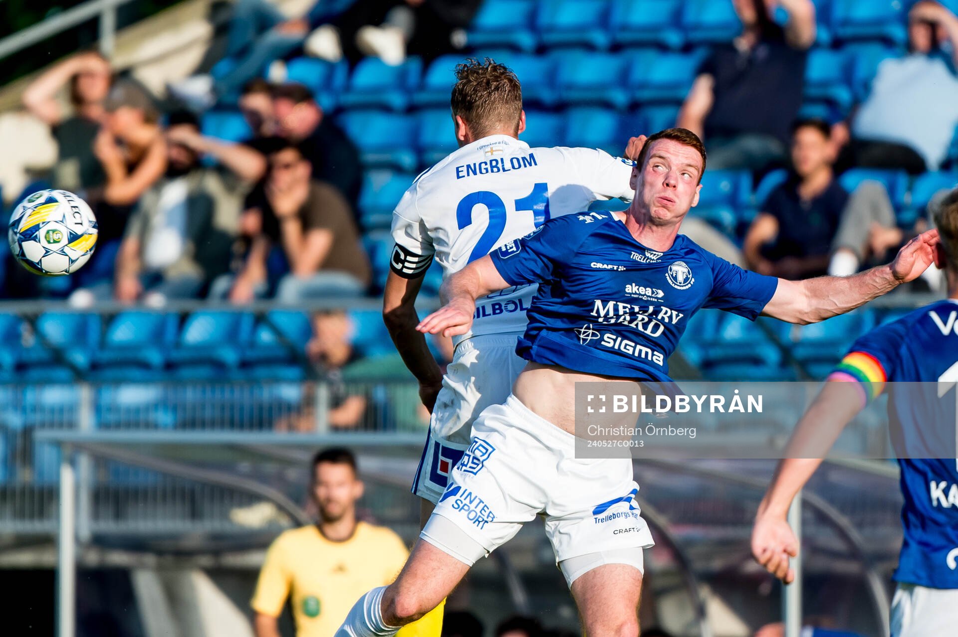 Trelleborgs Zander Hyltoft och GIF Sundsvalls Pontus Engblom