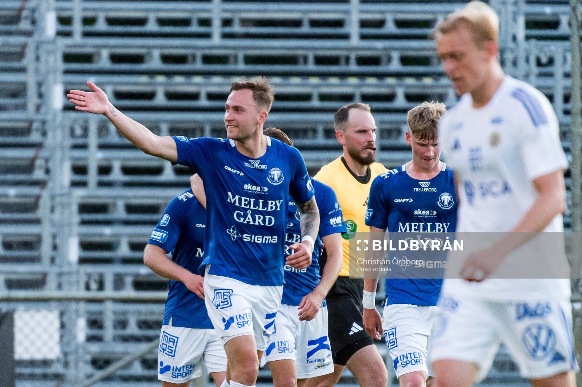 Trelleborgs Filip Bohman jublar