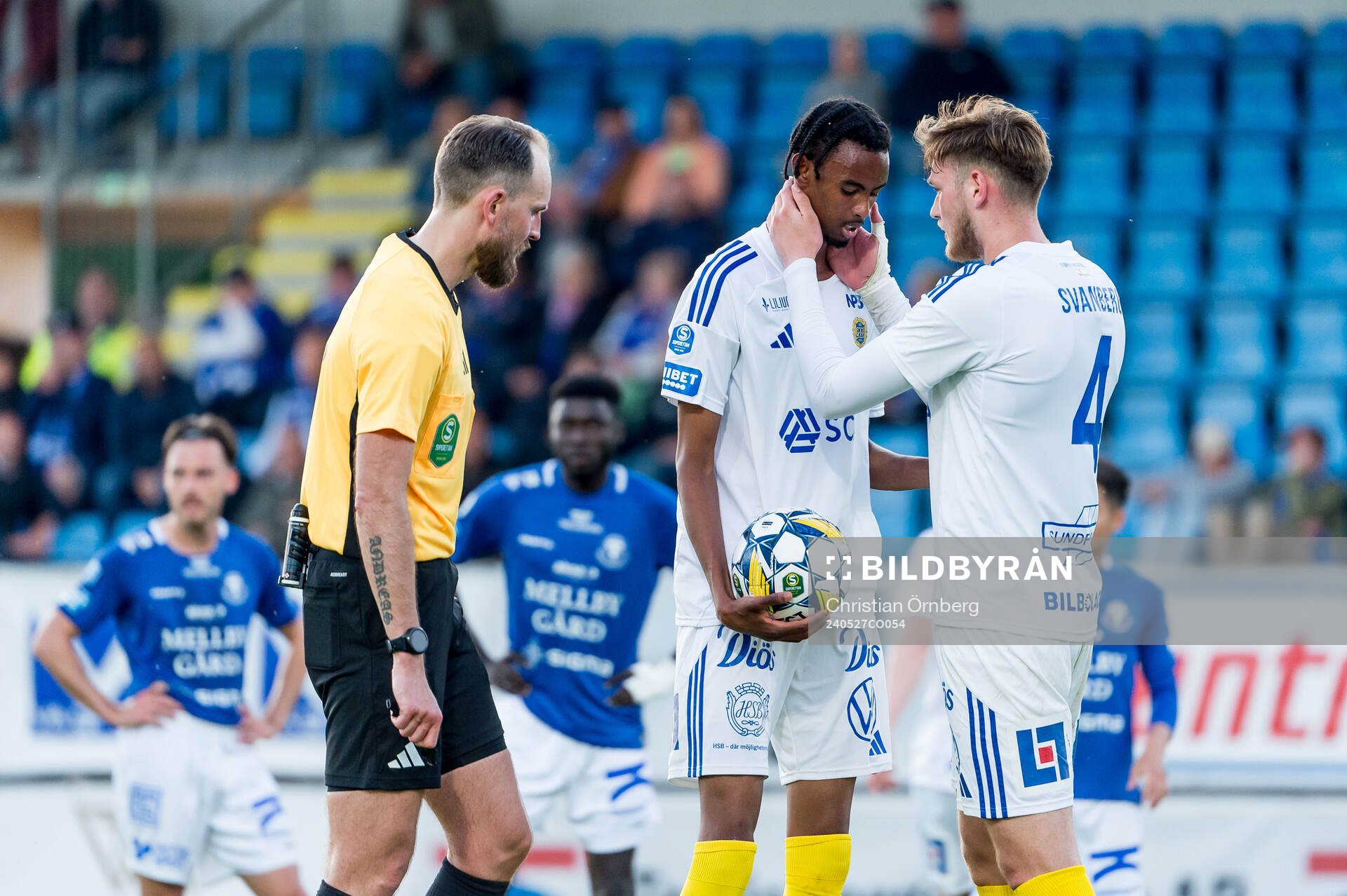 GIF Sundsvalls Yaqub Finey och Ludvig Svanberg