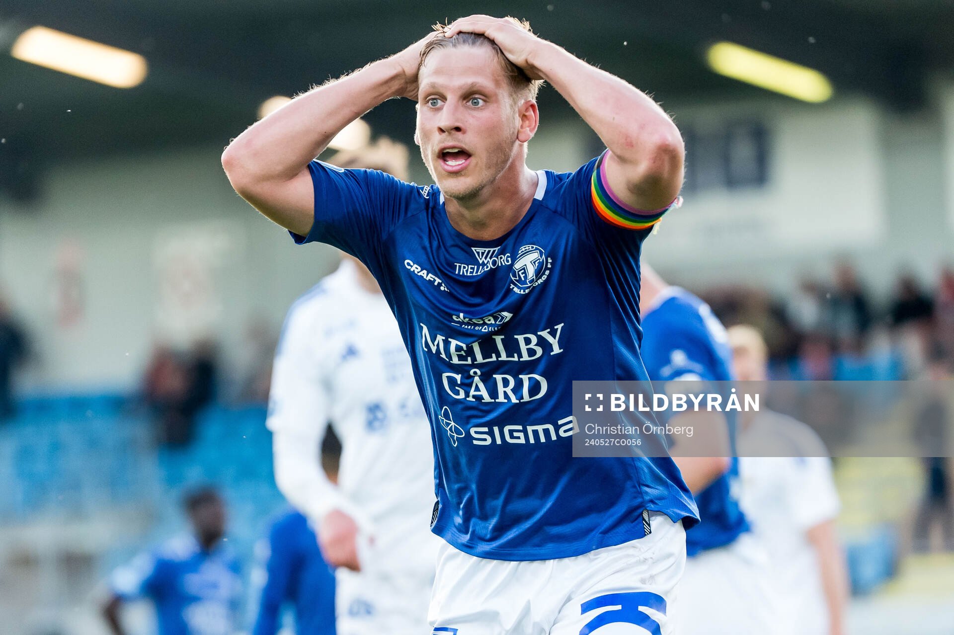 Trelleborgs Tobias Karlsson deppar