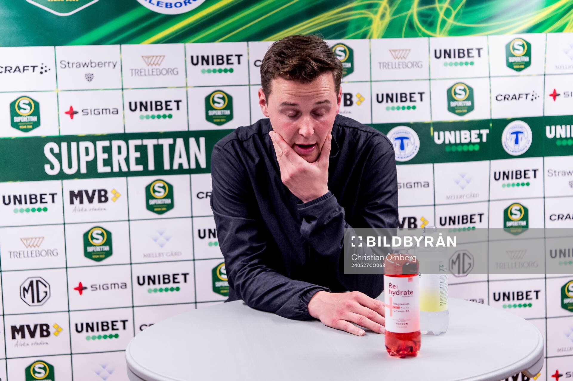 GIF Sundsvalls tränare Douglas Jakobsen deppar