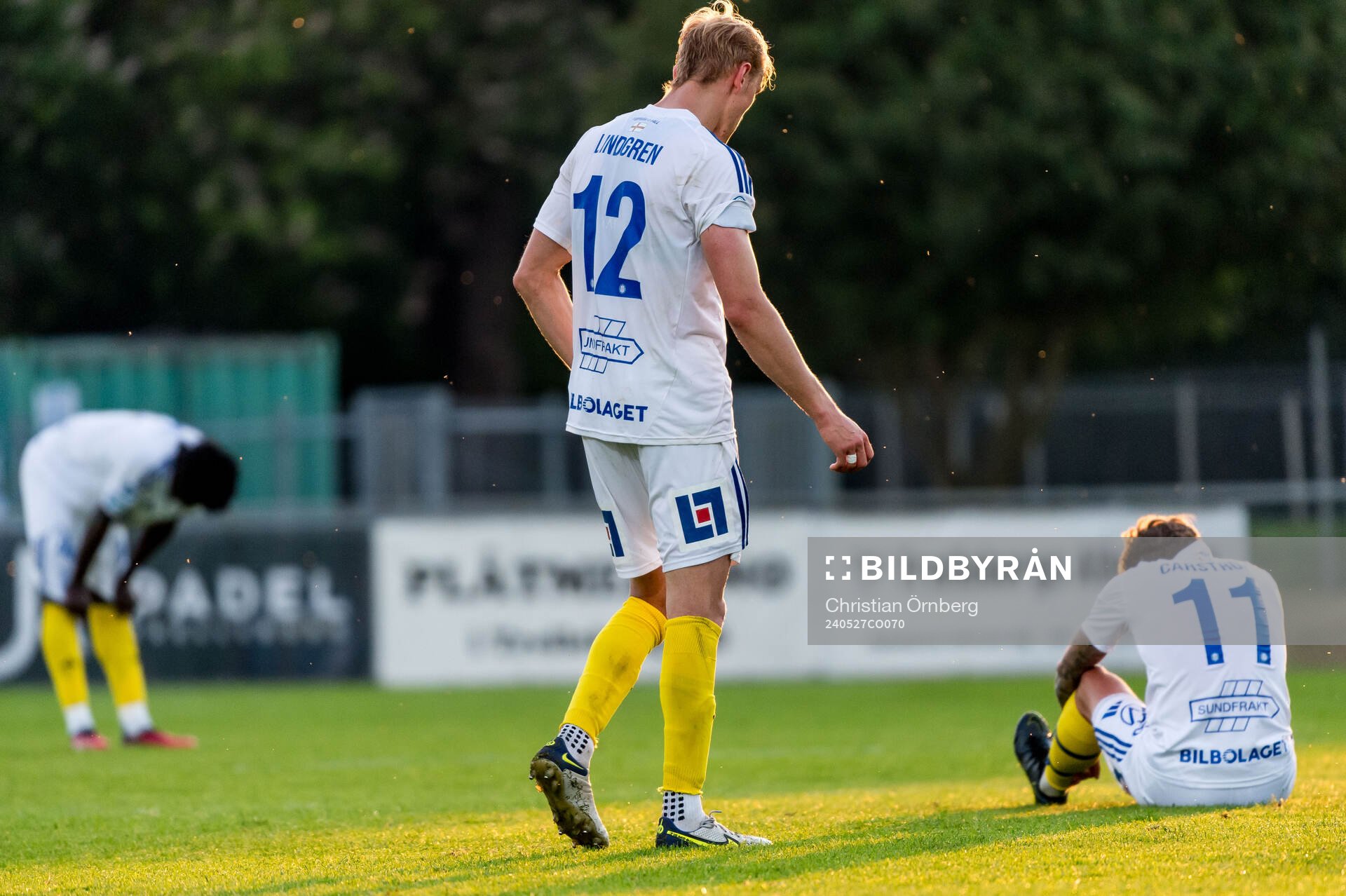 GIF Sundsvalls Pontus Lindgren och Jesper Carström deppar