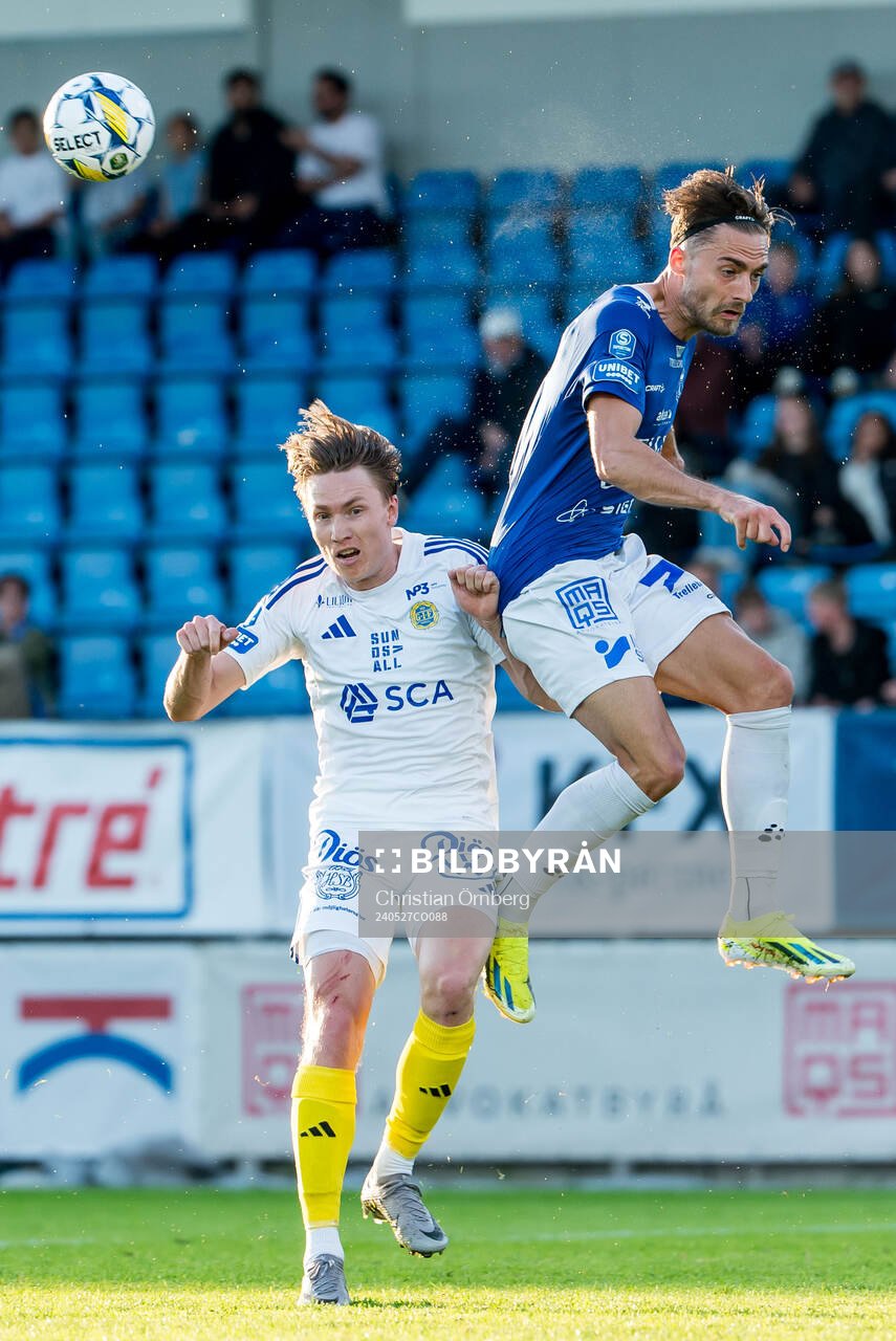 GIF Sundsvalls Marcus Burman och Trelleborgs Felix Hörberg