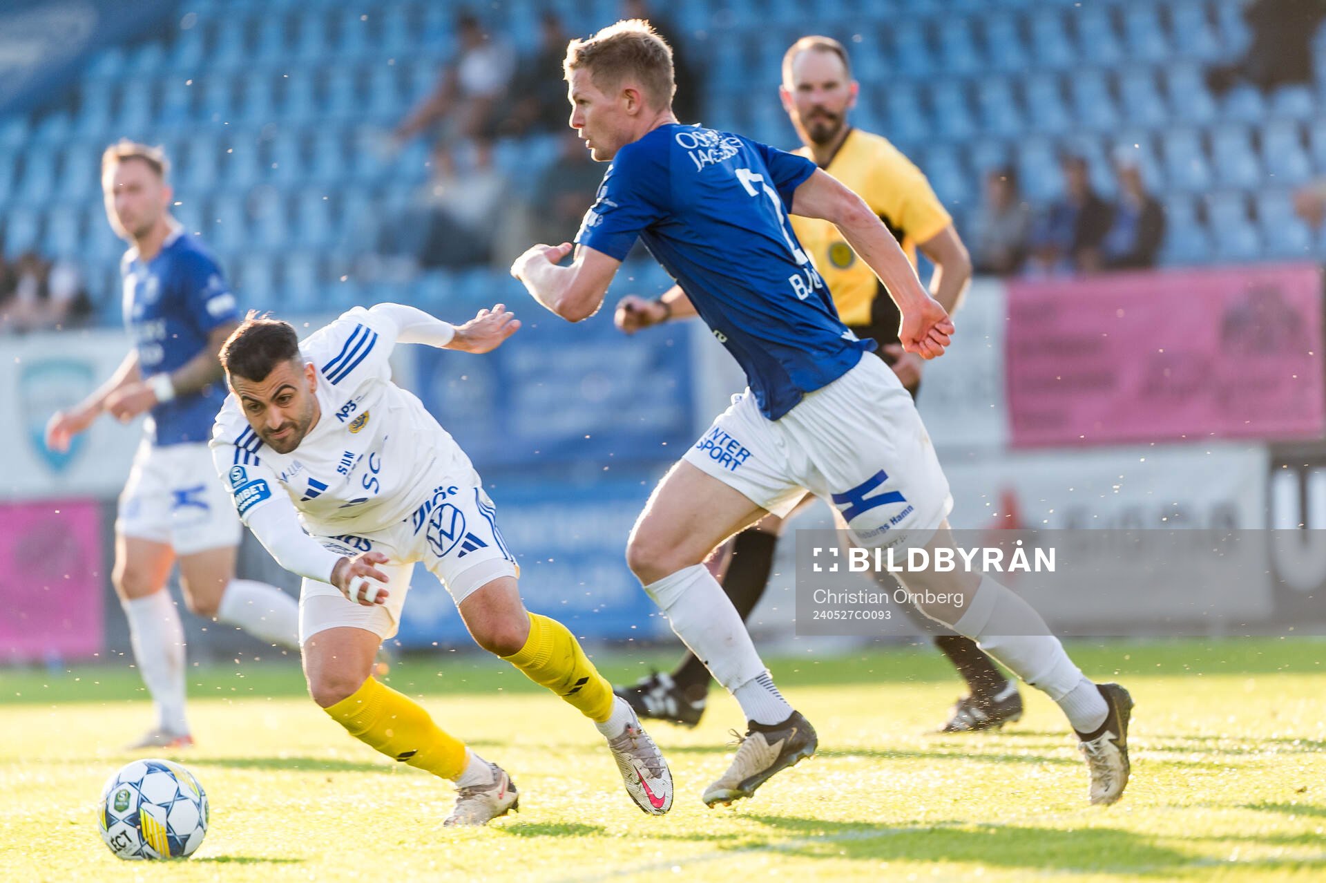 Trelleborgs Fritiof Björkén och GIF Sundsvalls Marc