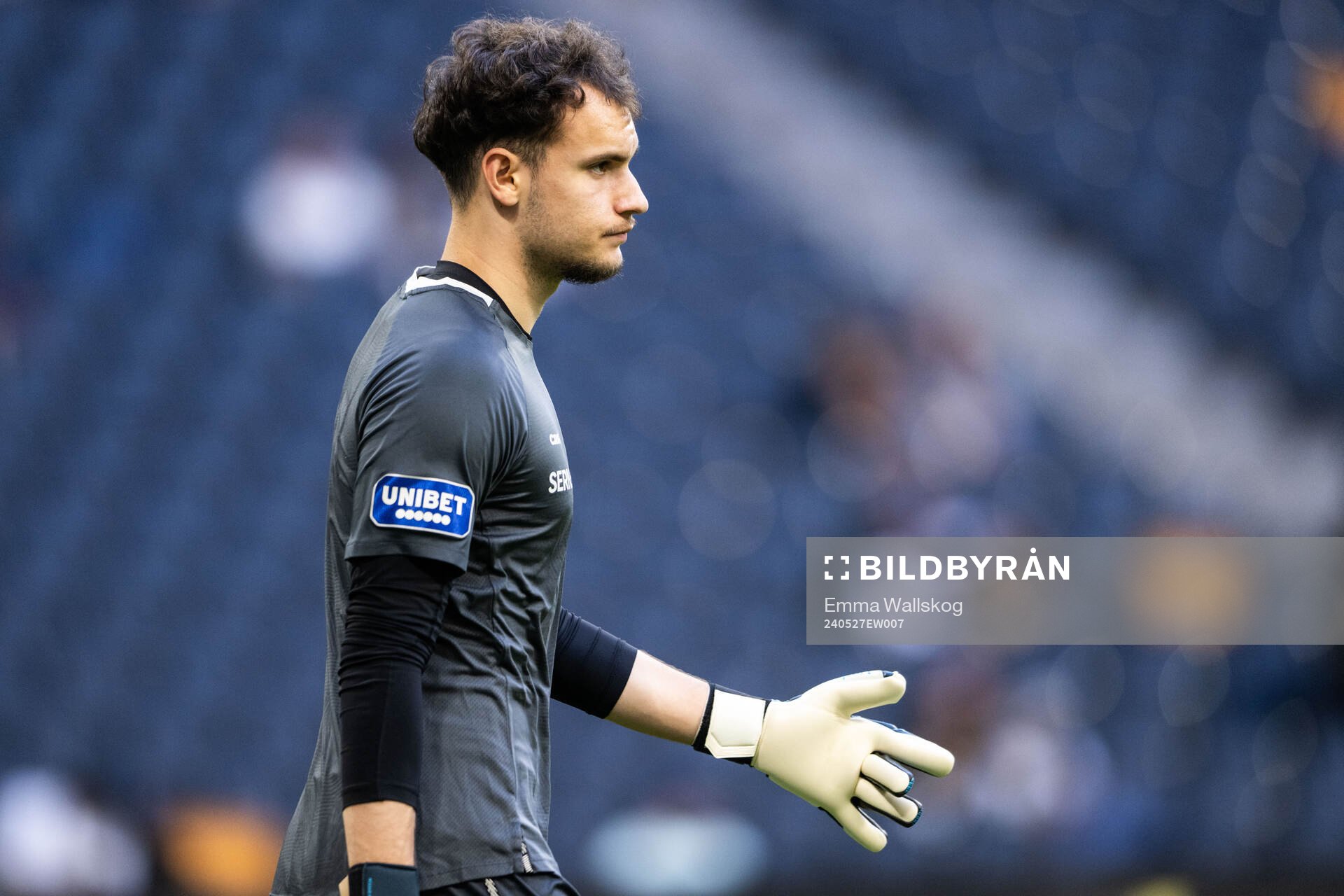 IFK Göteborgs målvakt Elis Bishesari