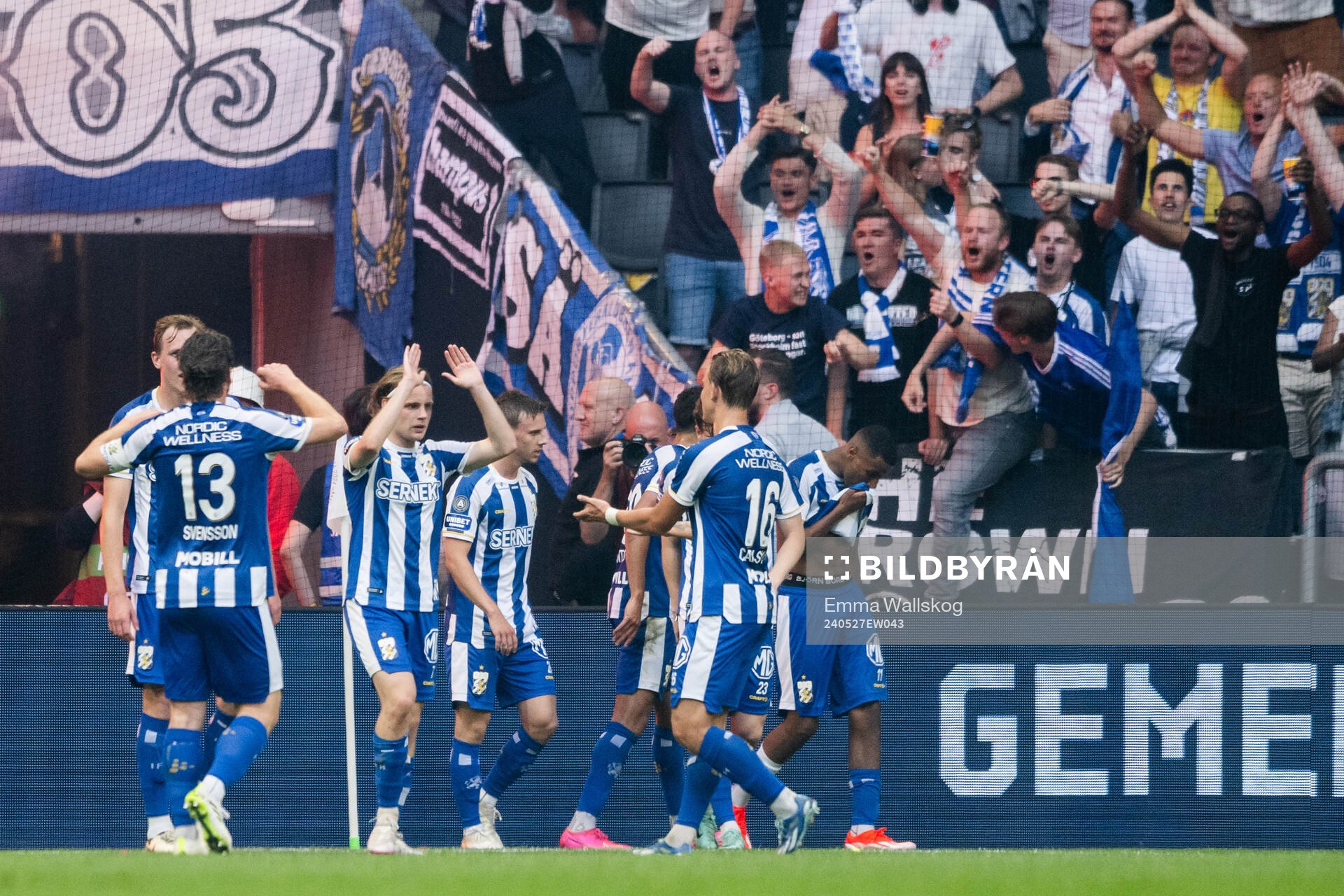 IFK Göteborgs Oscar Pettersson jublar