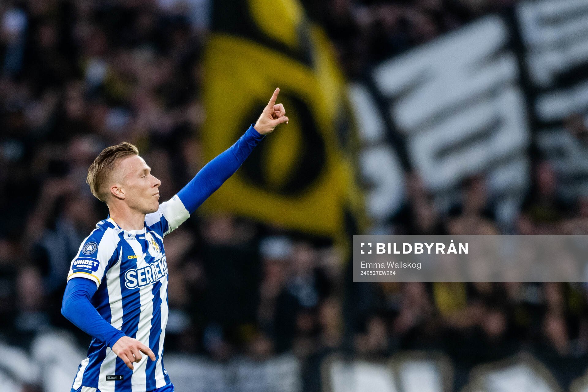 IFK Göteborgs Oscar Wendt jublar