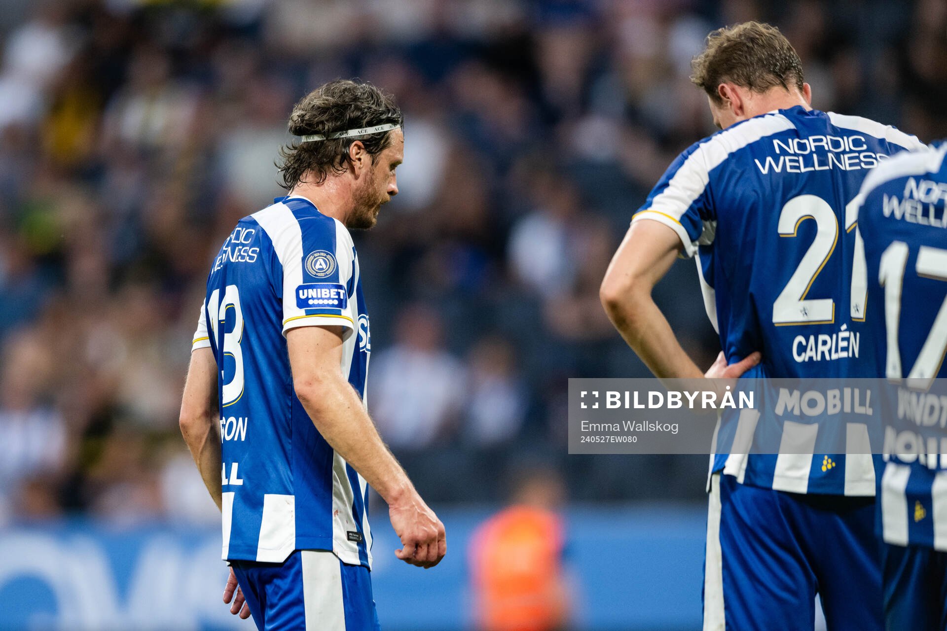 IFK Göteborgs Gustav Svensson deppar