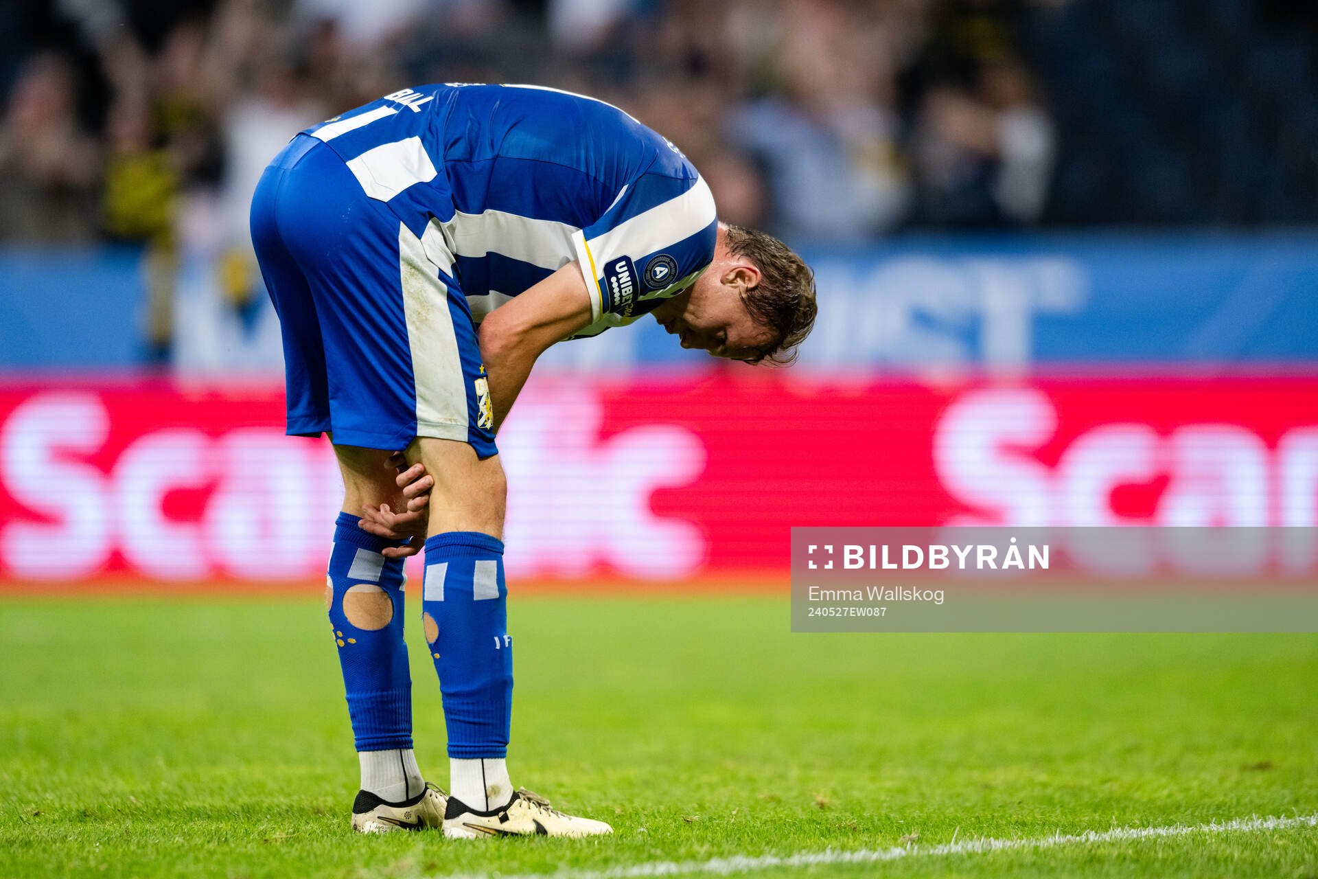 IFK Göteborgs Adam Carlén deppar