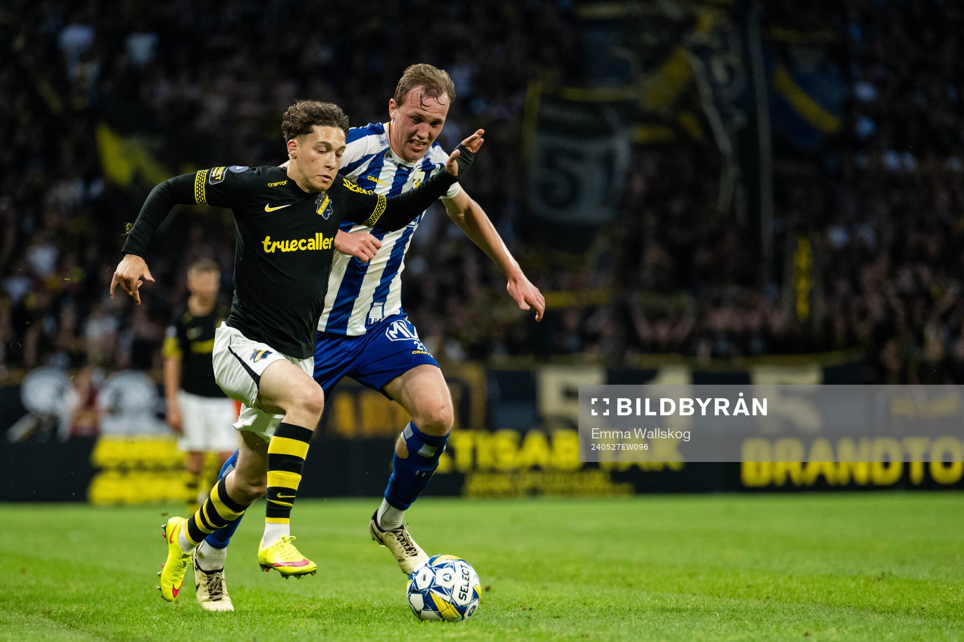 AIKs Victor Goncalves Andersson och IFK Göteborgs Adam