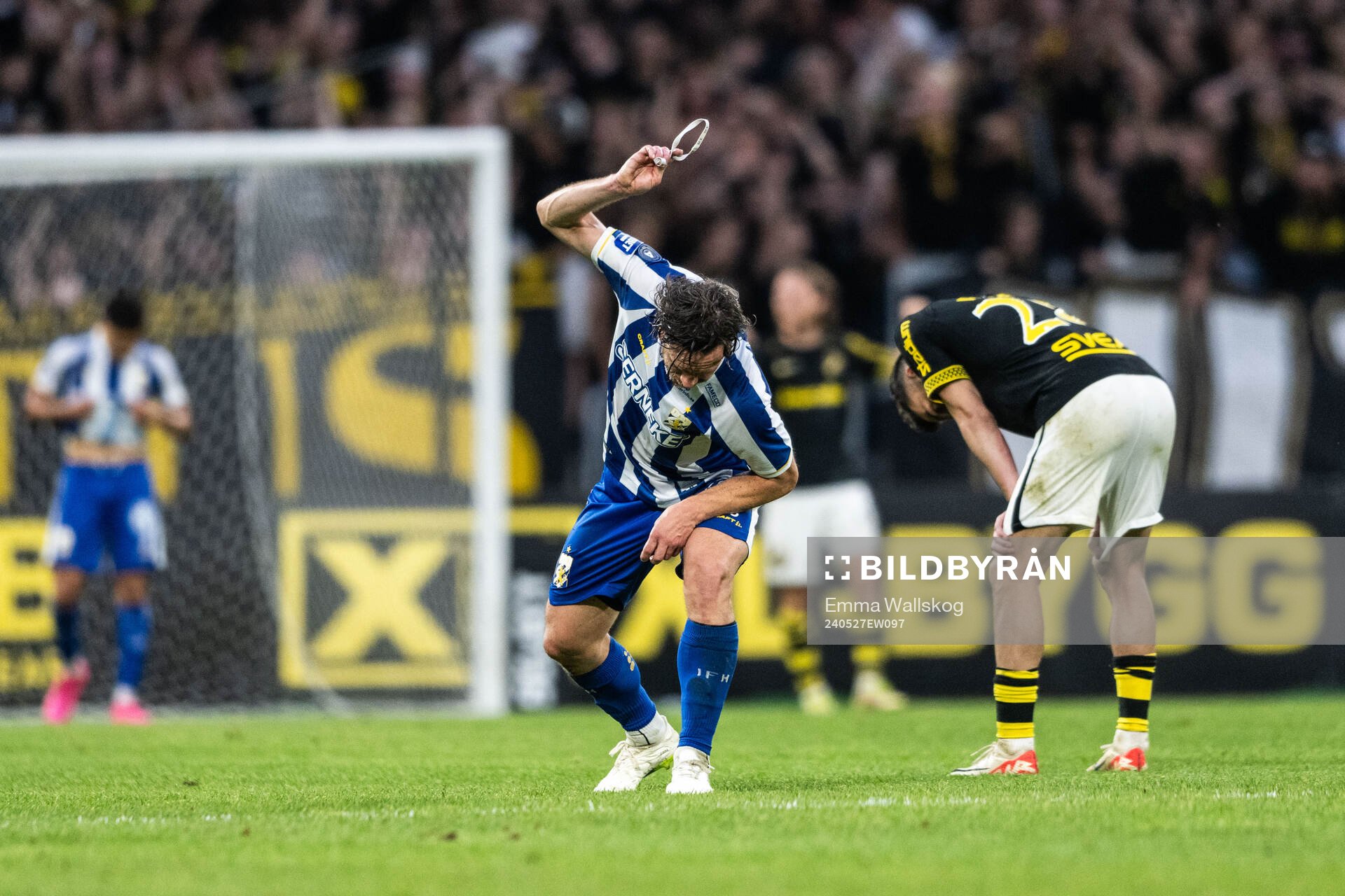 IFK Göteborgs Gustav Svensson deppar