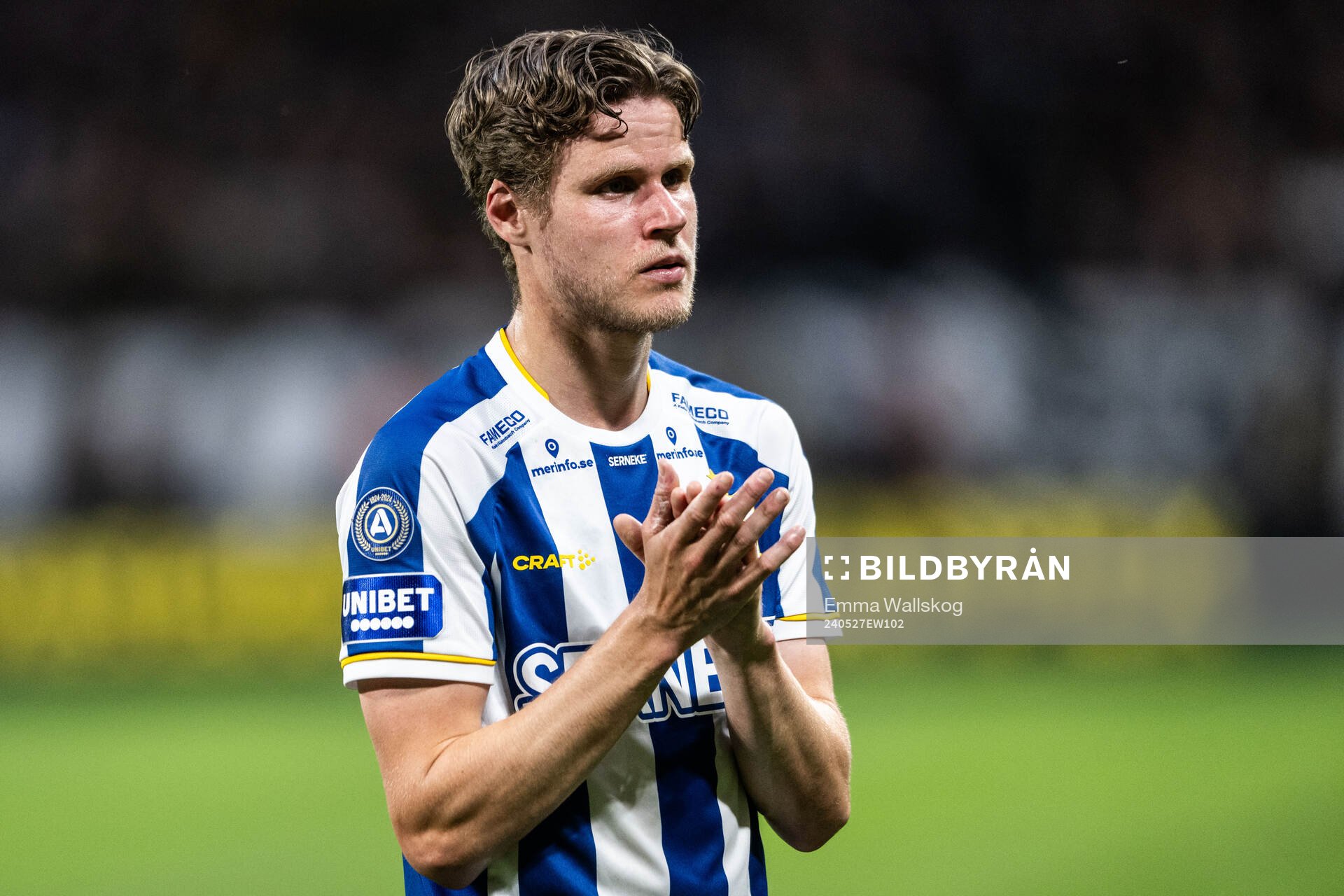 IFK Göteborgs Gustaf Norlin deppar