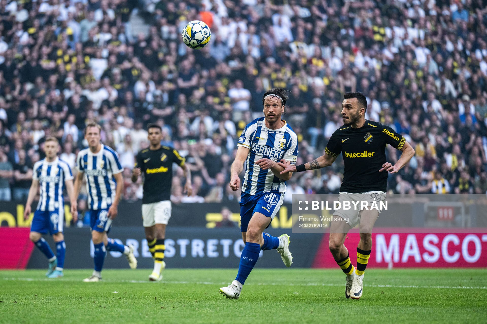 IFK Göteborgs Gustav Svensson och AIKs Ioannis Pittas