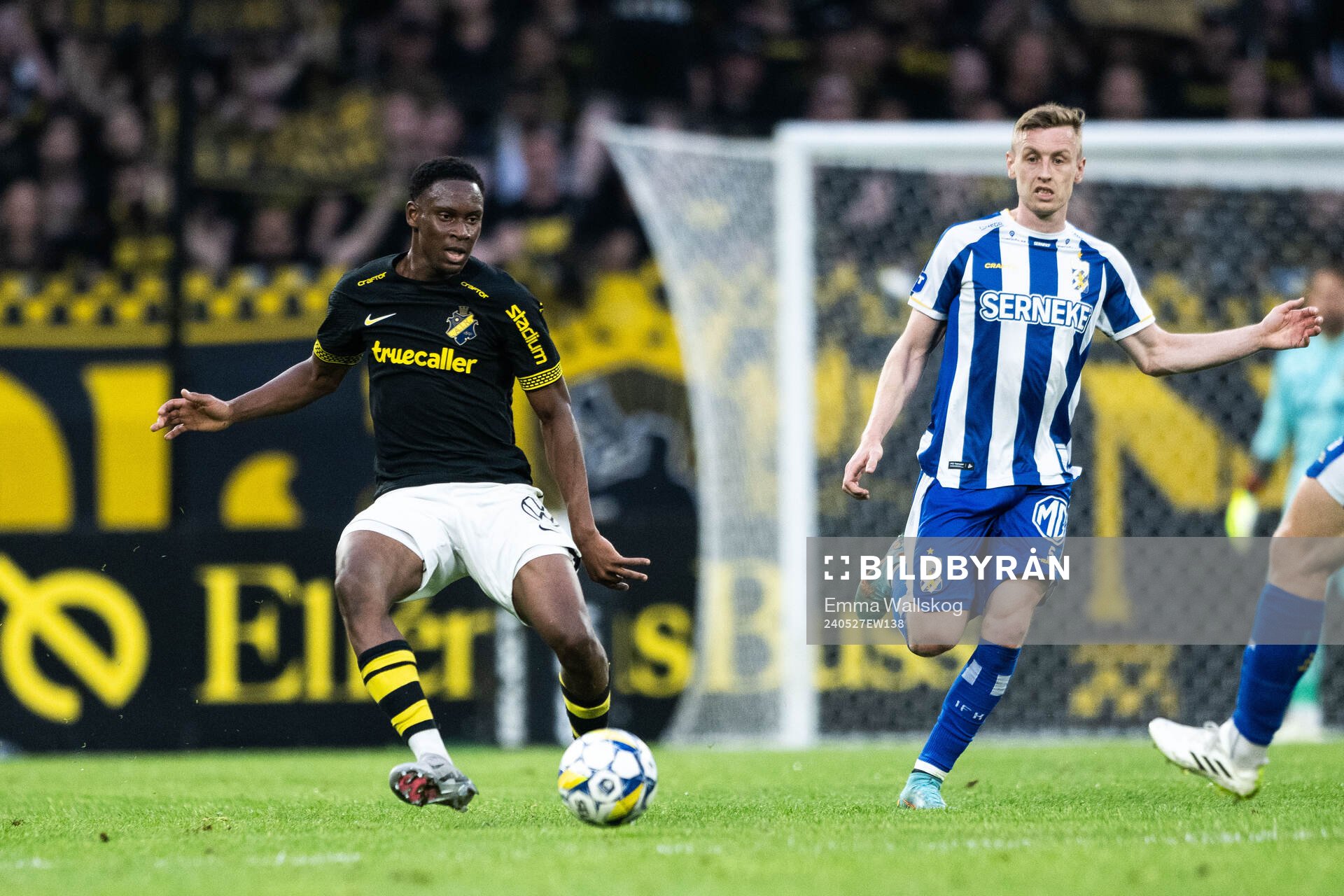 AIKs Mouhamed Lamine Fanne Dabo och IFK Göteborgs