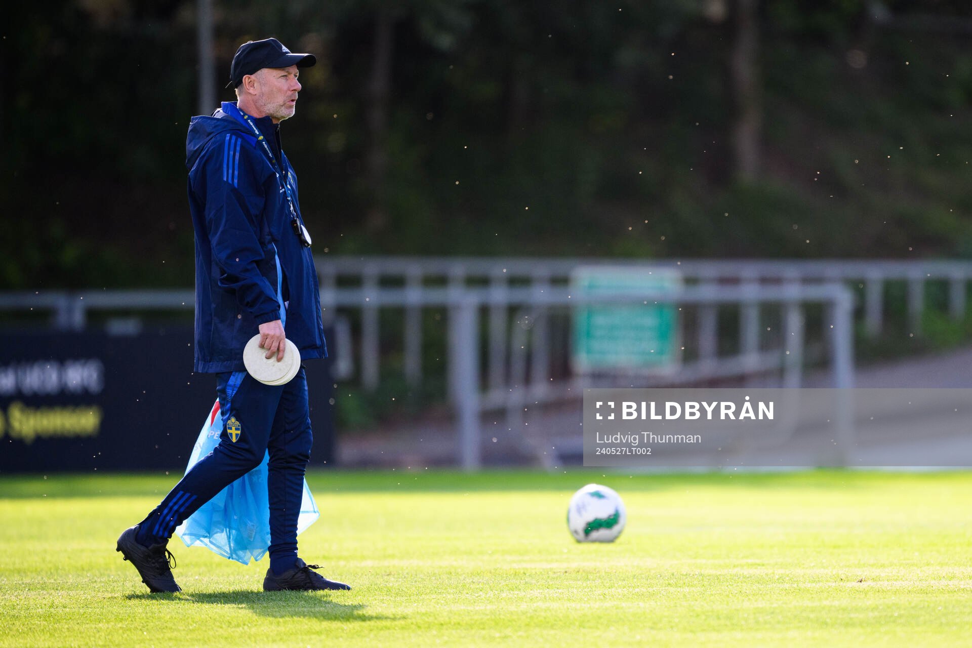 Head coach Peter Gerhardsson of Sweden of the Swedish