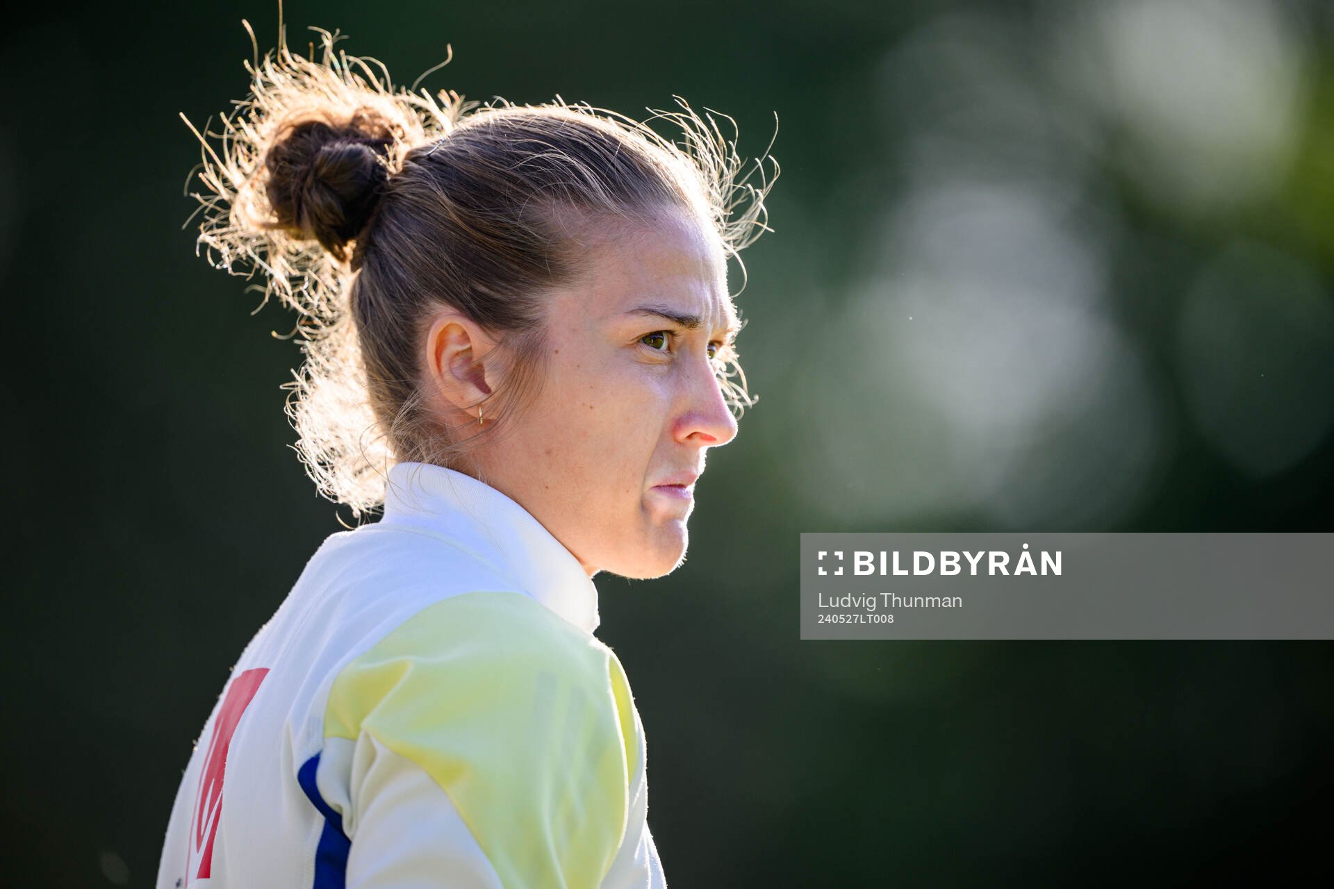 Filippa Angeldahl of Sweden at a training session the