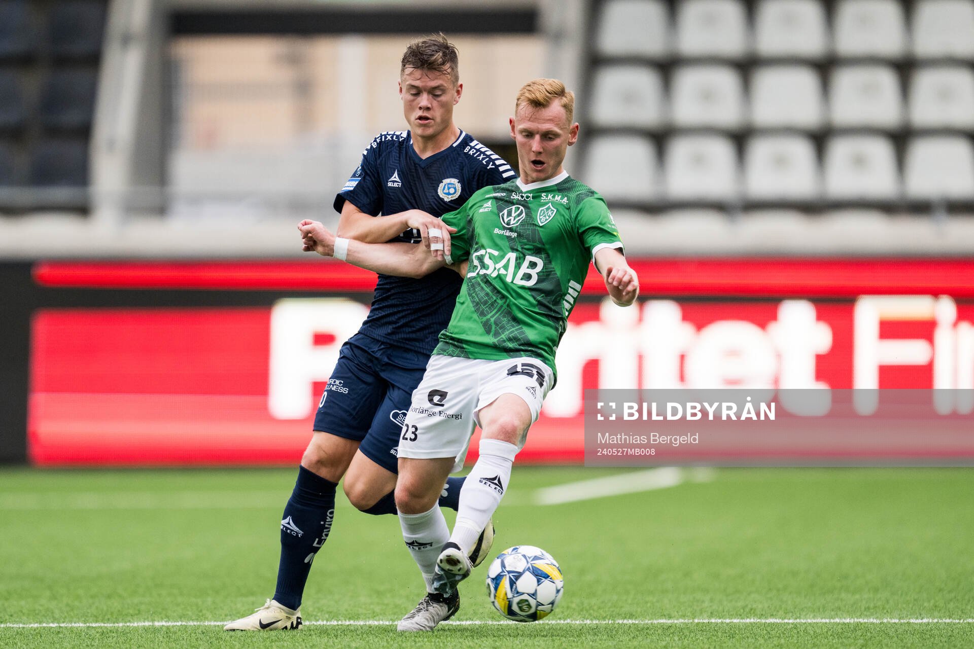 Utsiktens Albin Skoglund och Brages Christopher Redenstrand