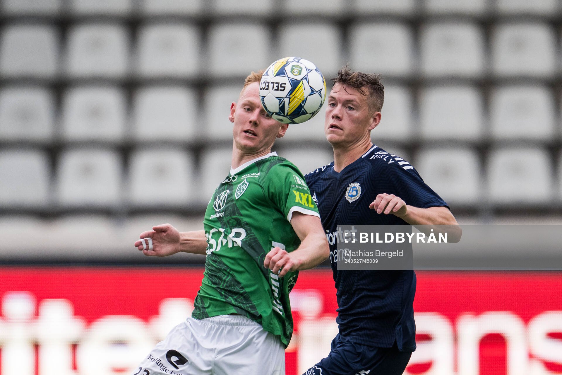 Brages Christopher Redenstrand och Utsiktens Albin Skoglund