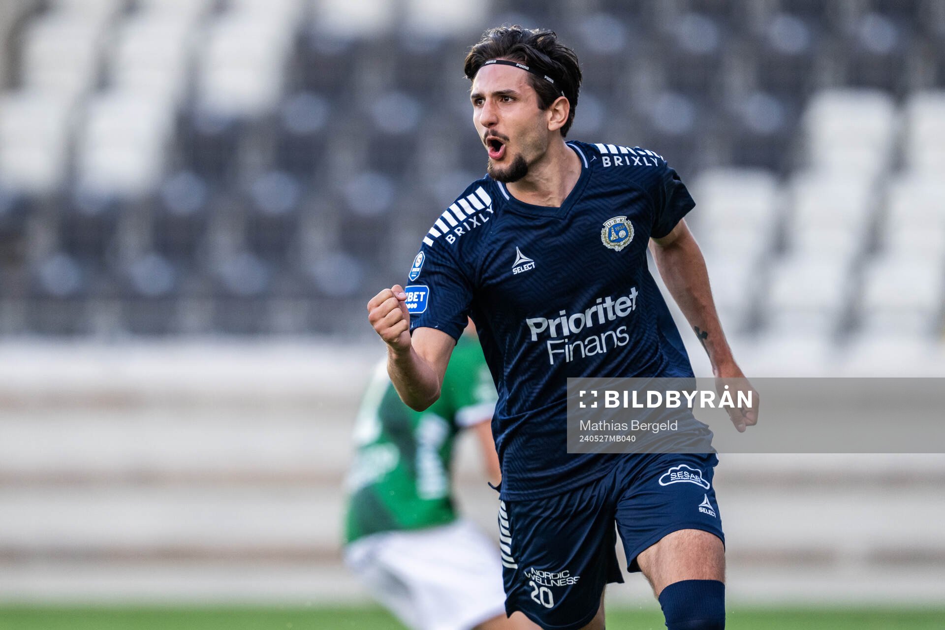 Utsiktens Filip Trpcevski jublar