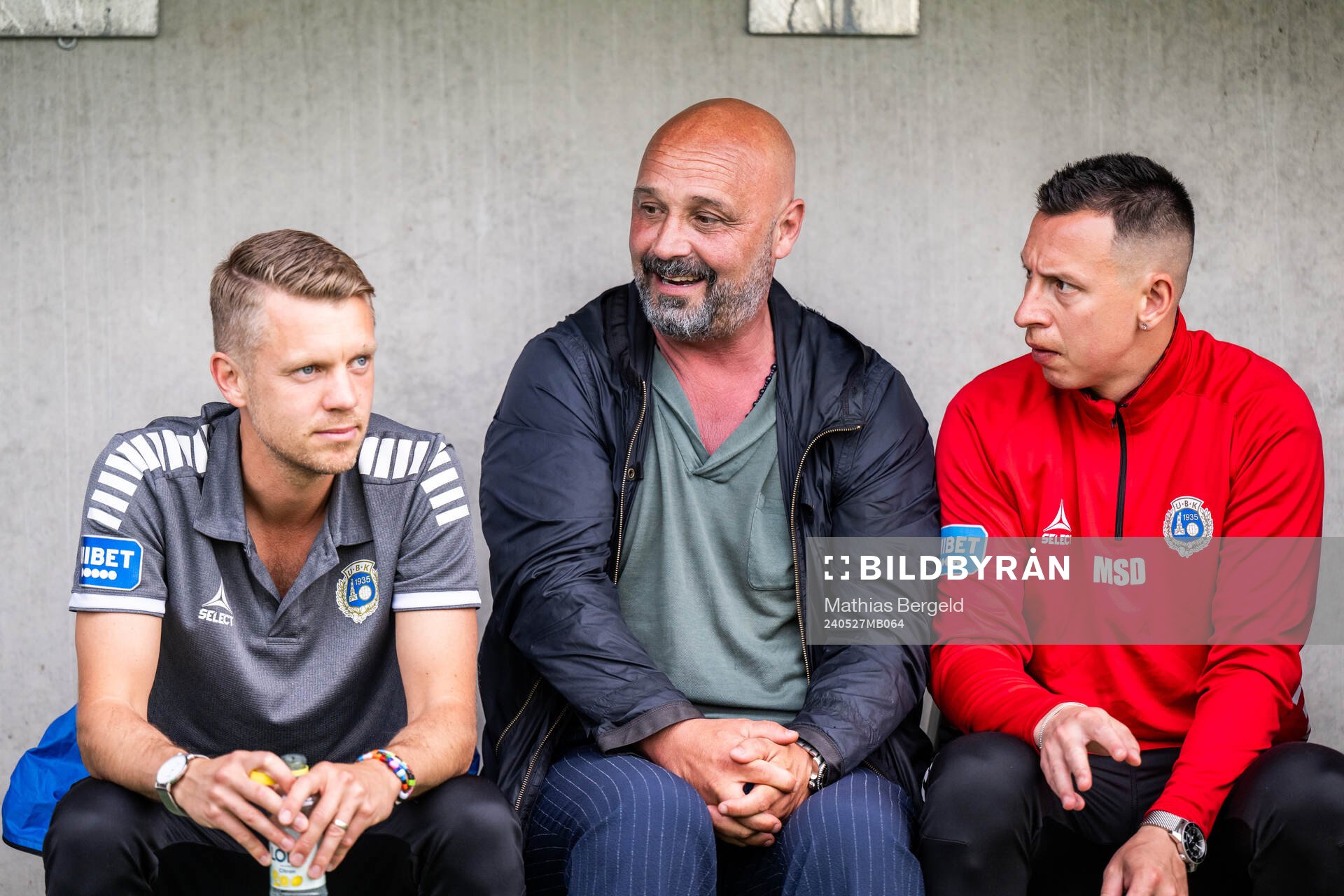Utsiktens manager Bosko Orovic och tränare Martin Smedberg