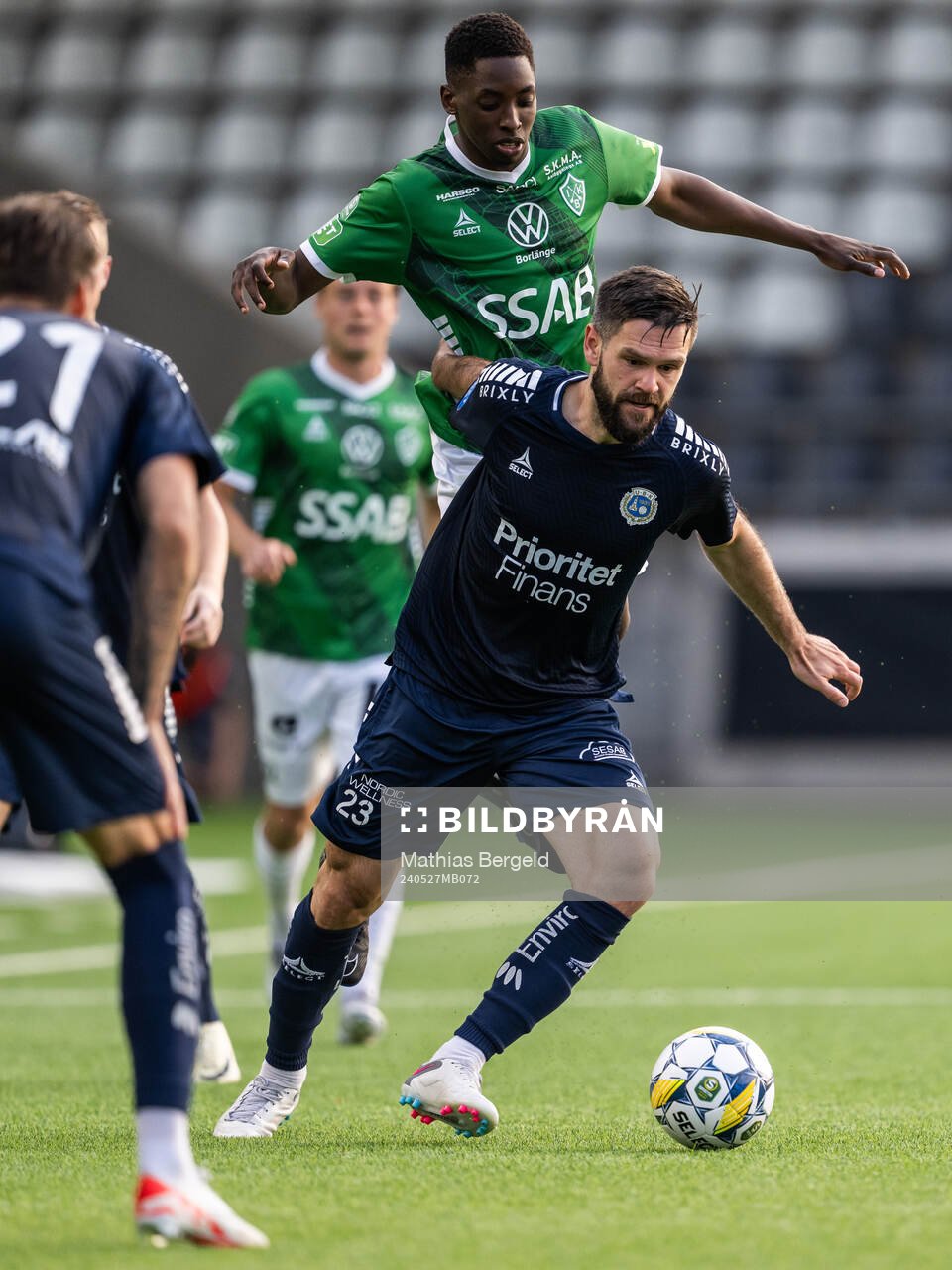 Brages Samouil Izountouemoi och Utsiktens Ivo Pekalski